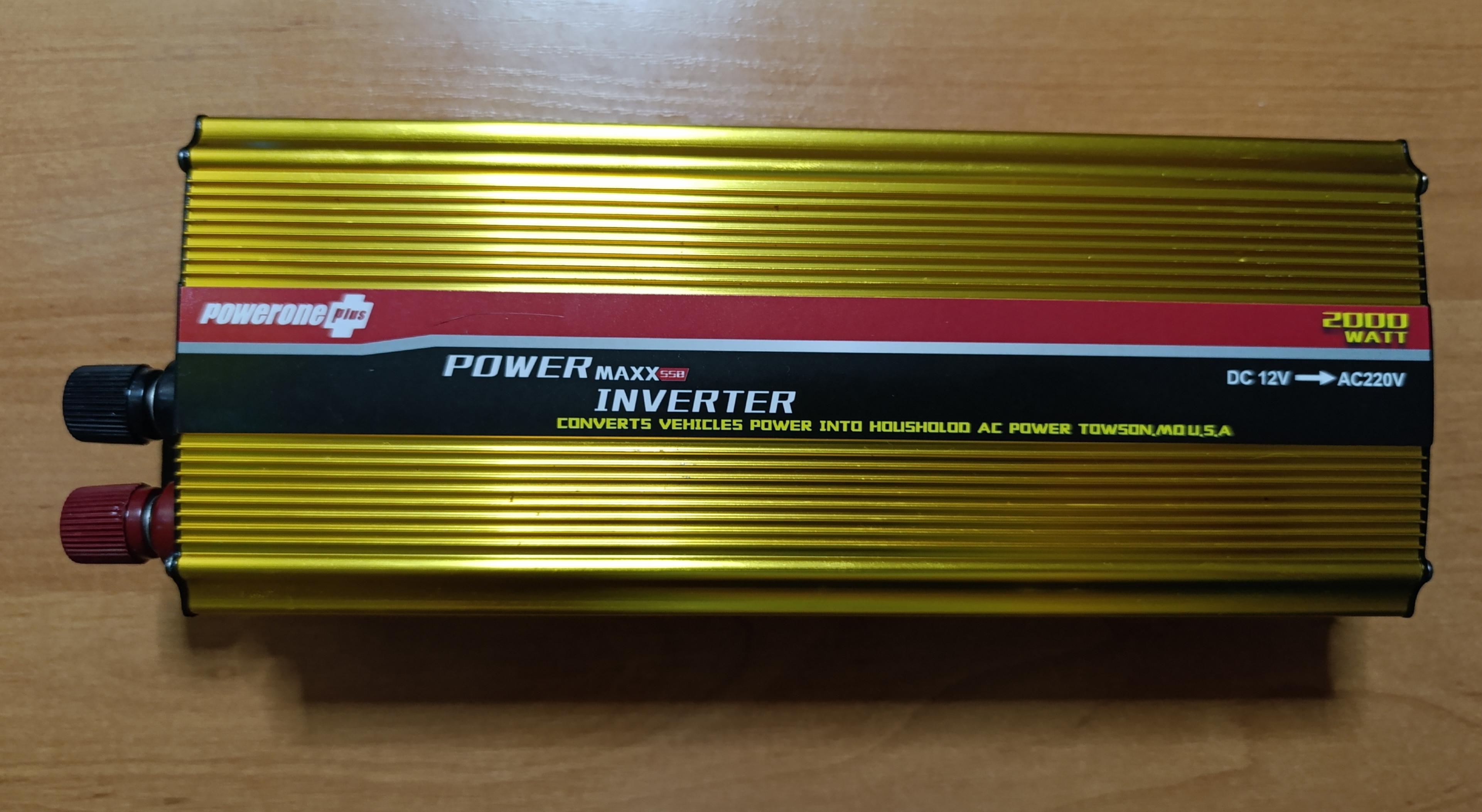 Фото: Преобразователь автомобильного тока UKC-2000D LCD 12 V 2000 W с экраном (4737345734), отправлено покупателем Євгеній Преобразователь автомобильного тока UKC-2000D LCD 12 V 2000 W с экраном (4737345734) в реальных условиях использования от покупателя Євгеній.