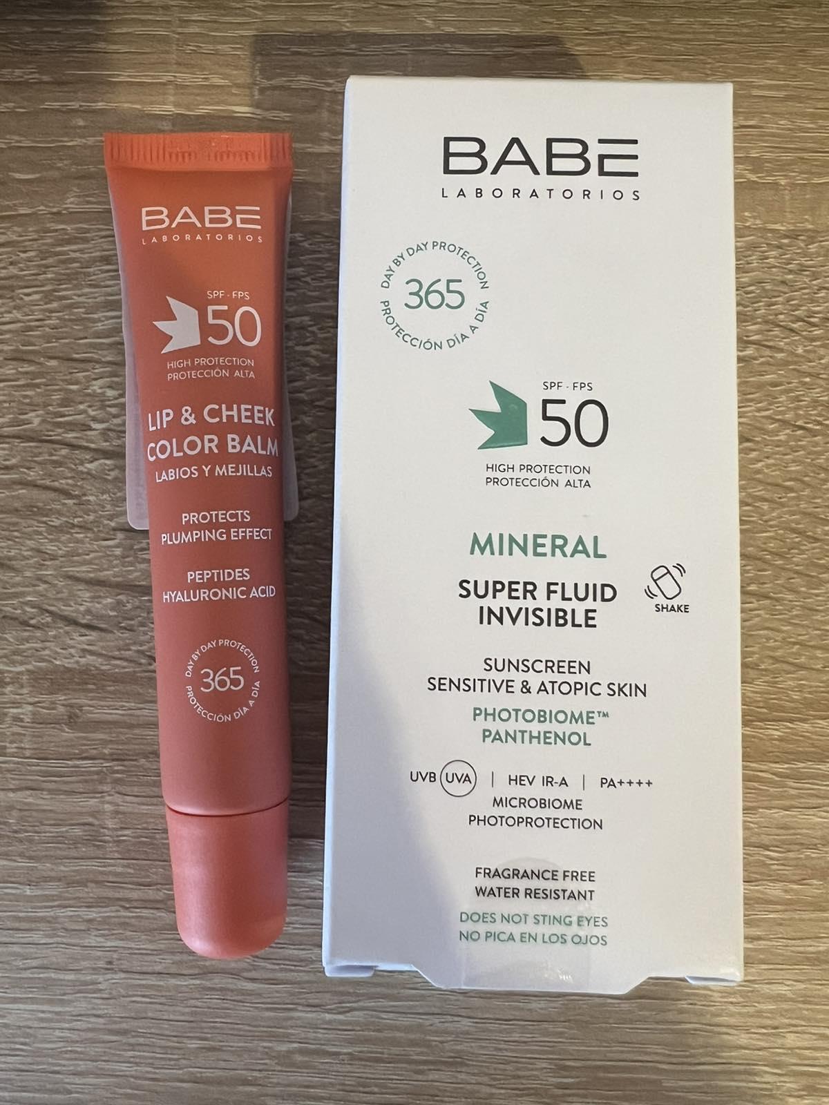 Флюїд BABE Laboratorios мінеральний SPF 50 50 мл у реальних умовах використання від користувача Юля.