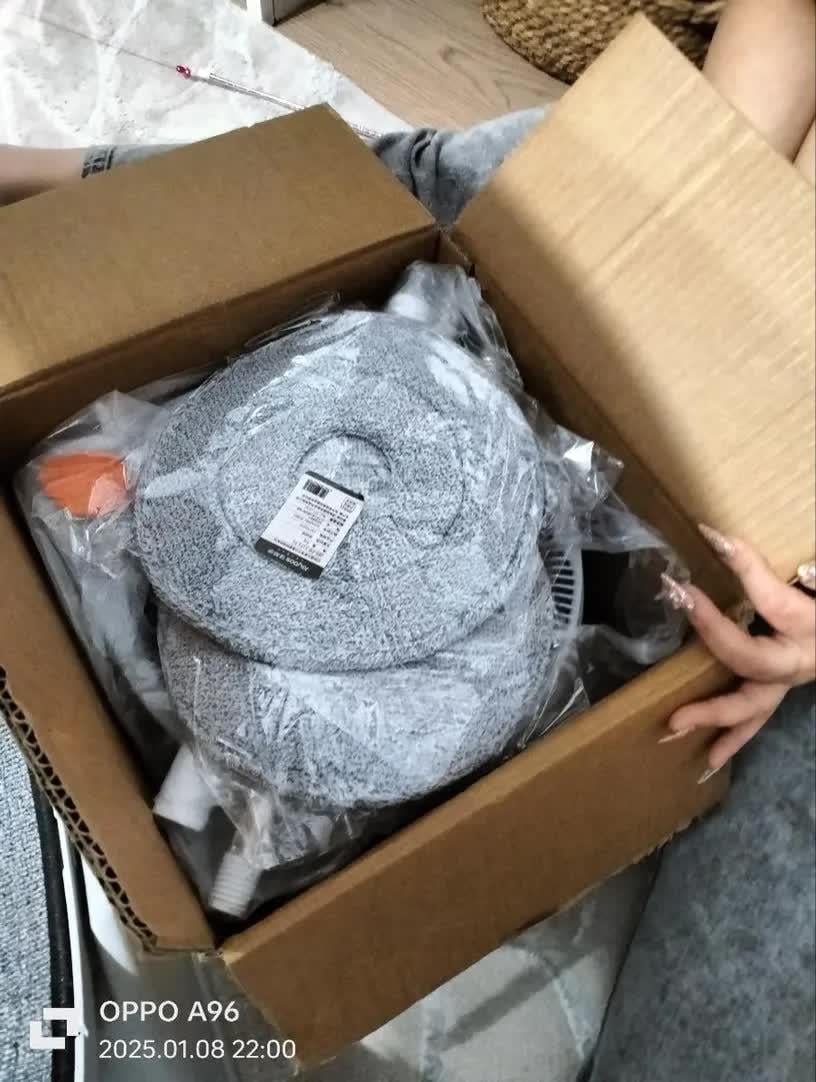 Набор швабра и ведро с отжимом Joybos Spin Mop S01 (JBS-XZTB-S1F1-JWT2P) в реальных условиях использования от пользователя Ірина.