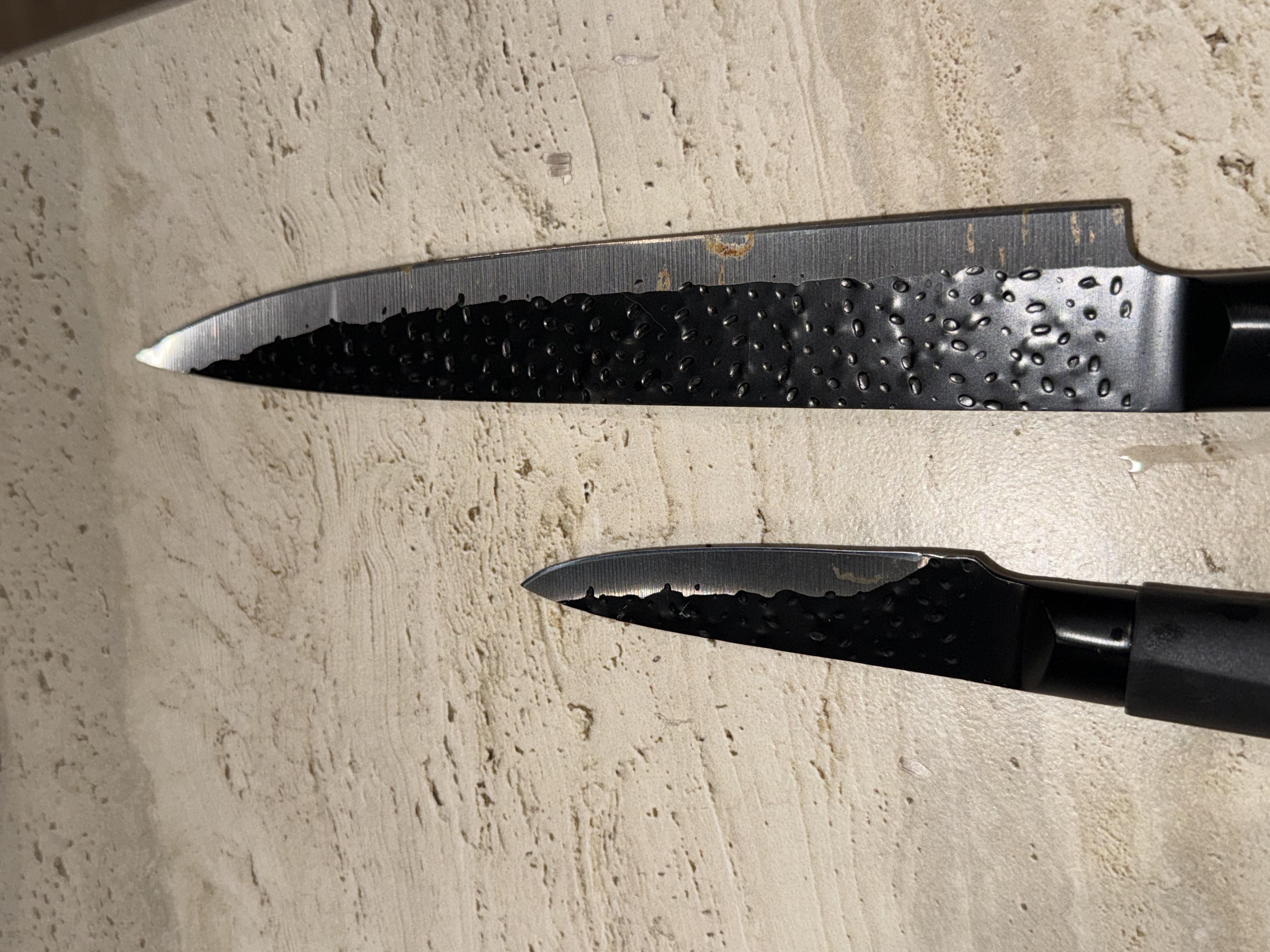 Набір ножів на підставці Krauff Samurai 5 шт 29-243-008 у реальних умовах використання від користувача Анастасія.