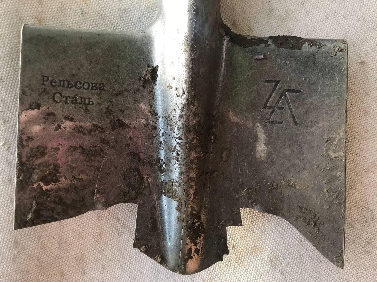 Фото: Лопата штыковая с рельсового стали Лев, отправлено пользователем Андрій Лопата штыковая с рельсового стали Лев в реальных условиях использования от пользователя Андрій.