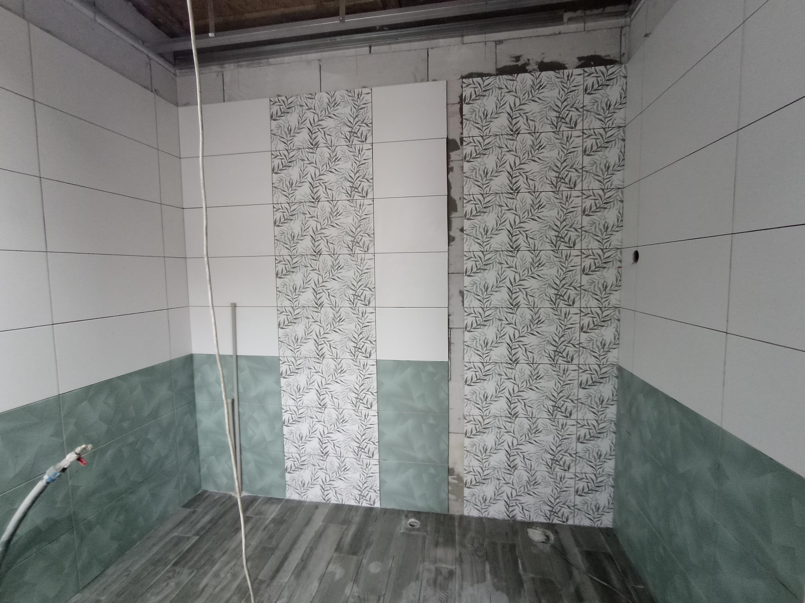 Плитка Ceramika Paradyz Salvinia green str mat 30x60 см в реальных условиях использования от покупателя Марина.