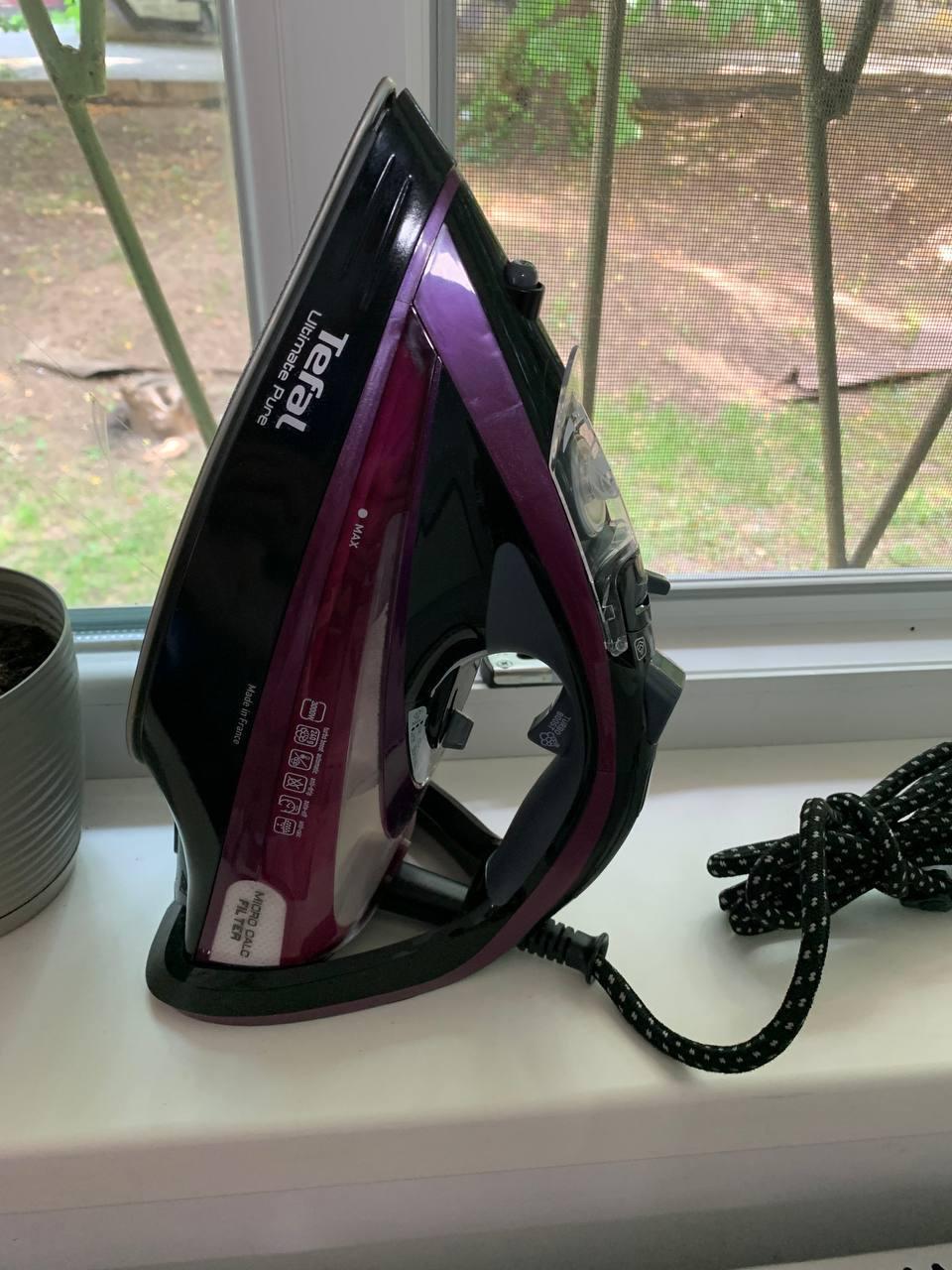 Утюг Tefal ULTIMATE PURE FV9835E0 в реальных условиях использования от пользователя Інна Домашко.