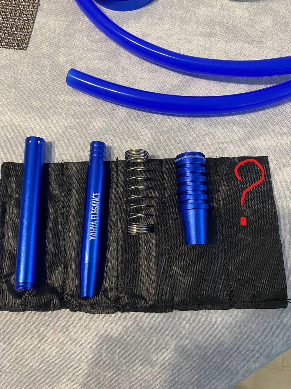 Кальян Yahya модель Mini Elegance violet в реальных условиях использования от покупателя Альона.