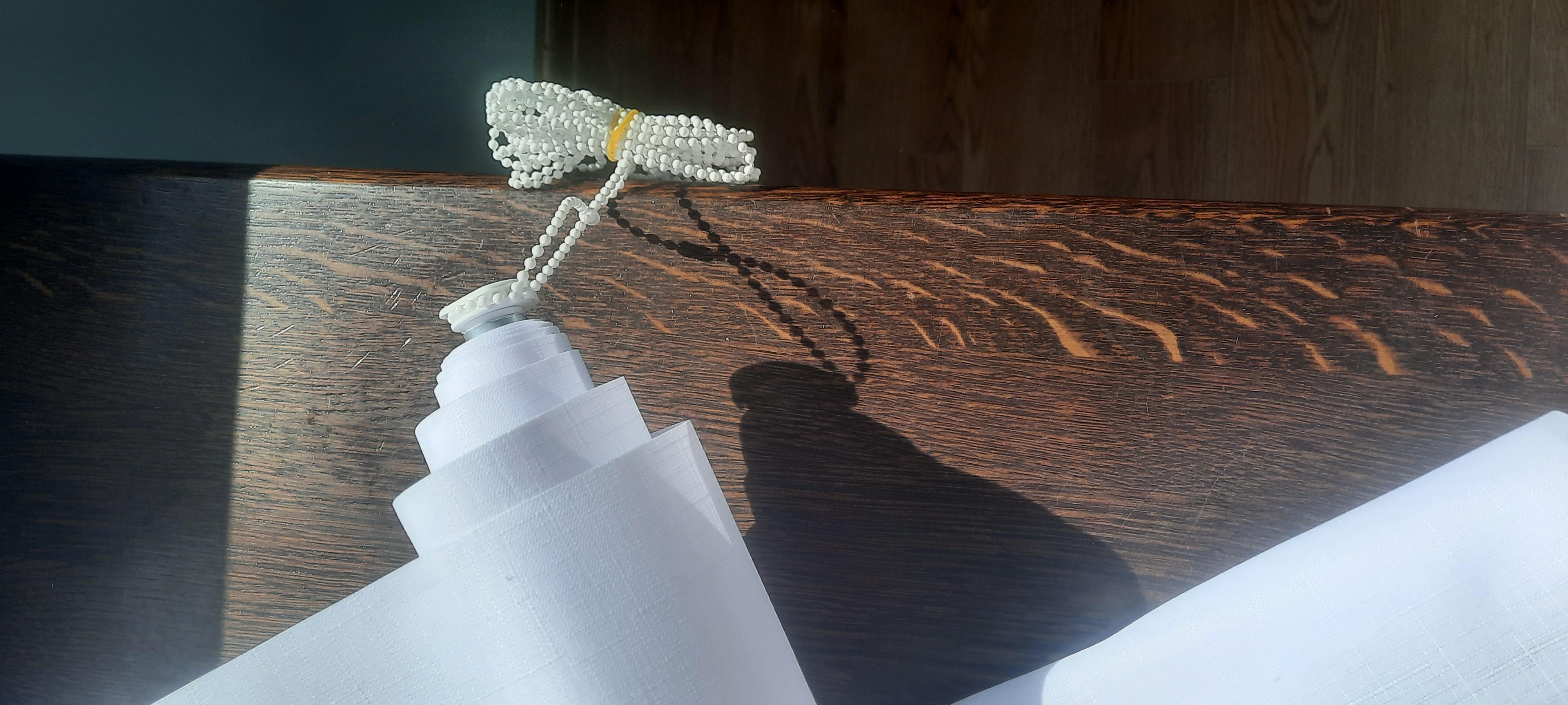 Фото: Ролета тканевая NewTex Лен LUX 32,5х165 см Белый (800), отправлено покупателем Ірина Ролета тканевая NewTex Лен LUX 32,5х165 см Белый (800) в реальных условиях использования от покупателя Ірина.