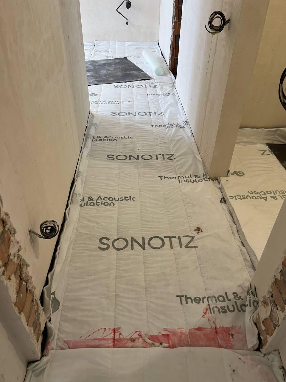 Термозвукоизол Sonotiz в реальных условиях использования от пользователя Юрий.