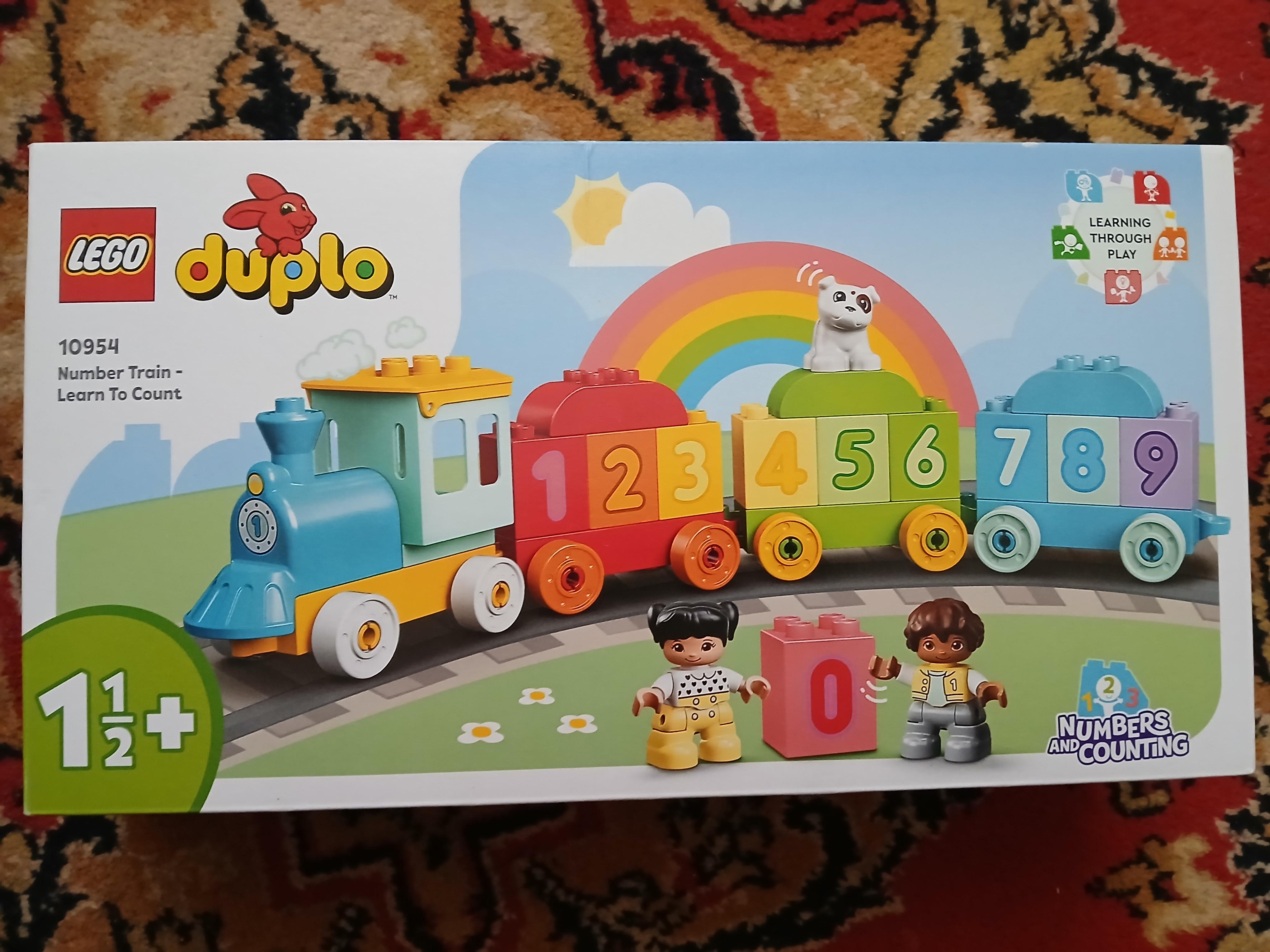 Конструктор LEGO DUPLO Потяг із цифрами – вчимося рахувати 10954 у реальних умовах використання від покупця Інна.