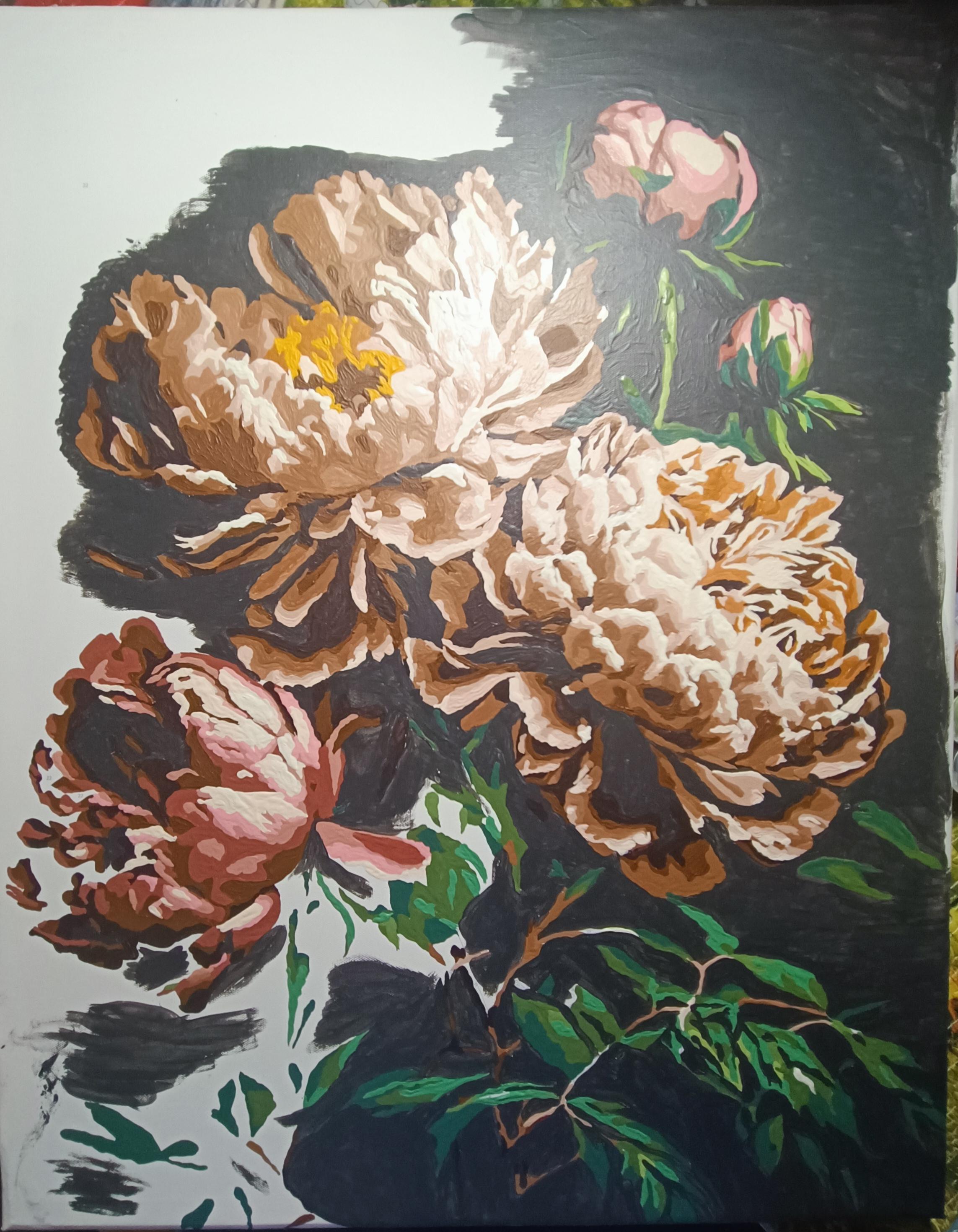 Фото: Картина по номерам Origami Белые пионы 40х50 см (LW2003), отправлено пользователем Евгенія Картина по номерам Origami Белые пионы 40х50 см (LW2003) в реальных условиях использования от пользователя Евгенія.