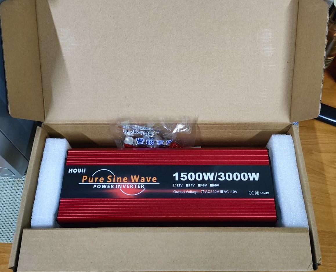 Фото: Інвертор Pure Sine Wave Inverter 3000 Вт 12-220В, надіслане користувачем Олександр Інвертор Pure Sine Wave Inverter 3000 Вт 12-220В у реальних умовах використання від користувача Олександр.