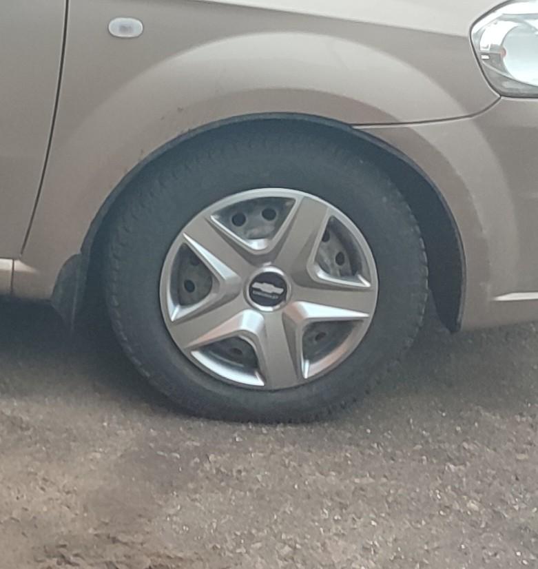 Ковпак для коліс SKS Chevrolet 202 R14" 4 шт. срібний у реальних умовах використання від покупця Кирилл.