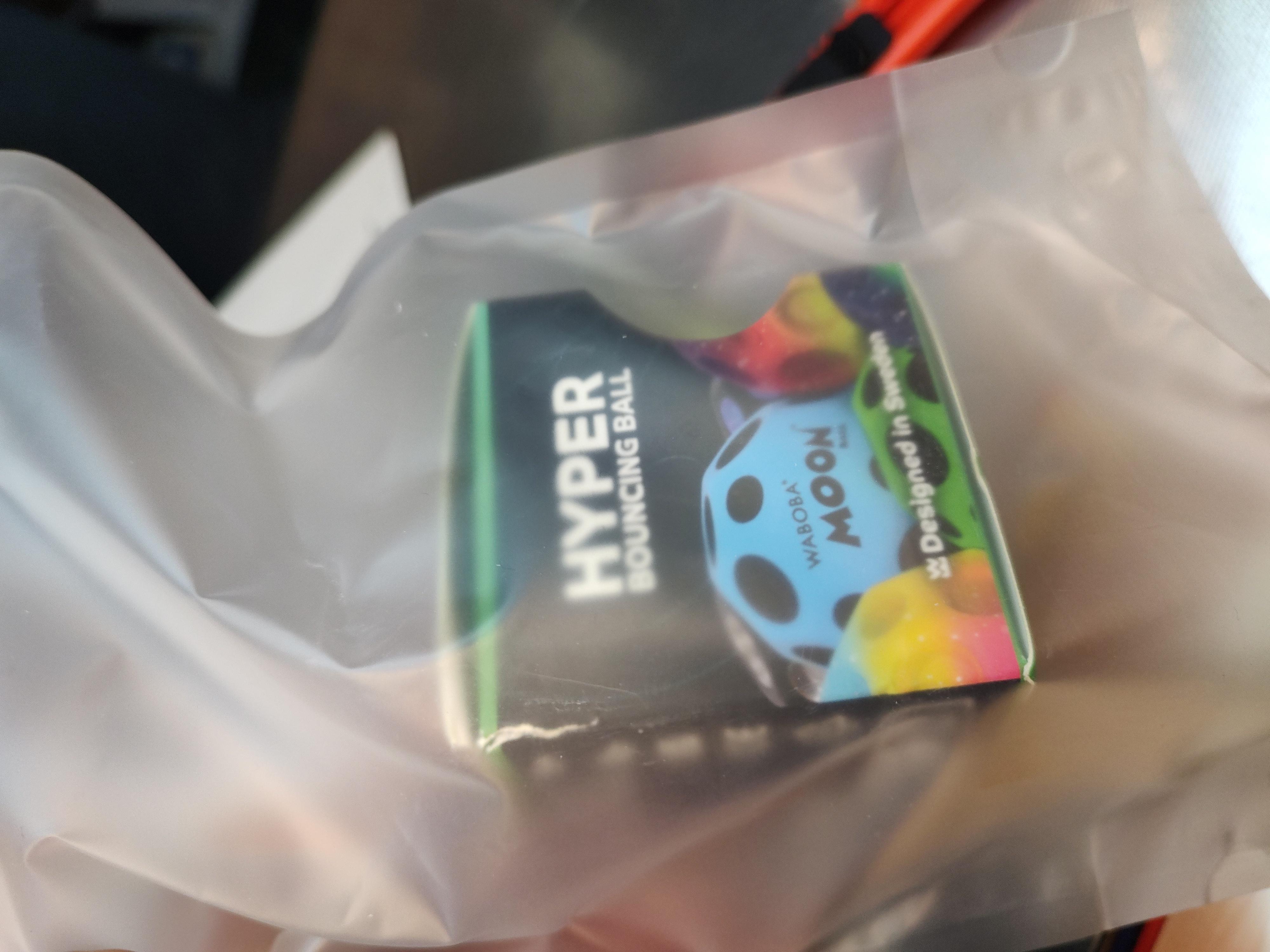 Мячик-попрыгунчик Moon Ball Желтий (20464236) в реальных условиях использования от пользователя Карен.