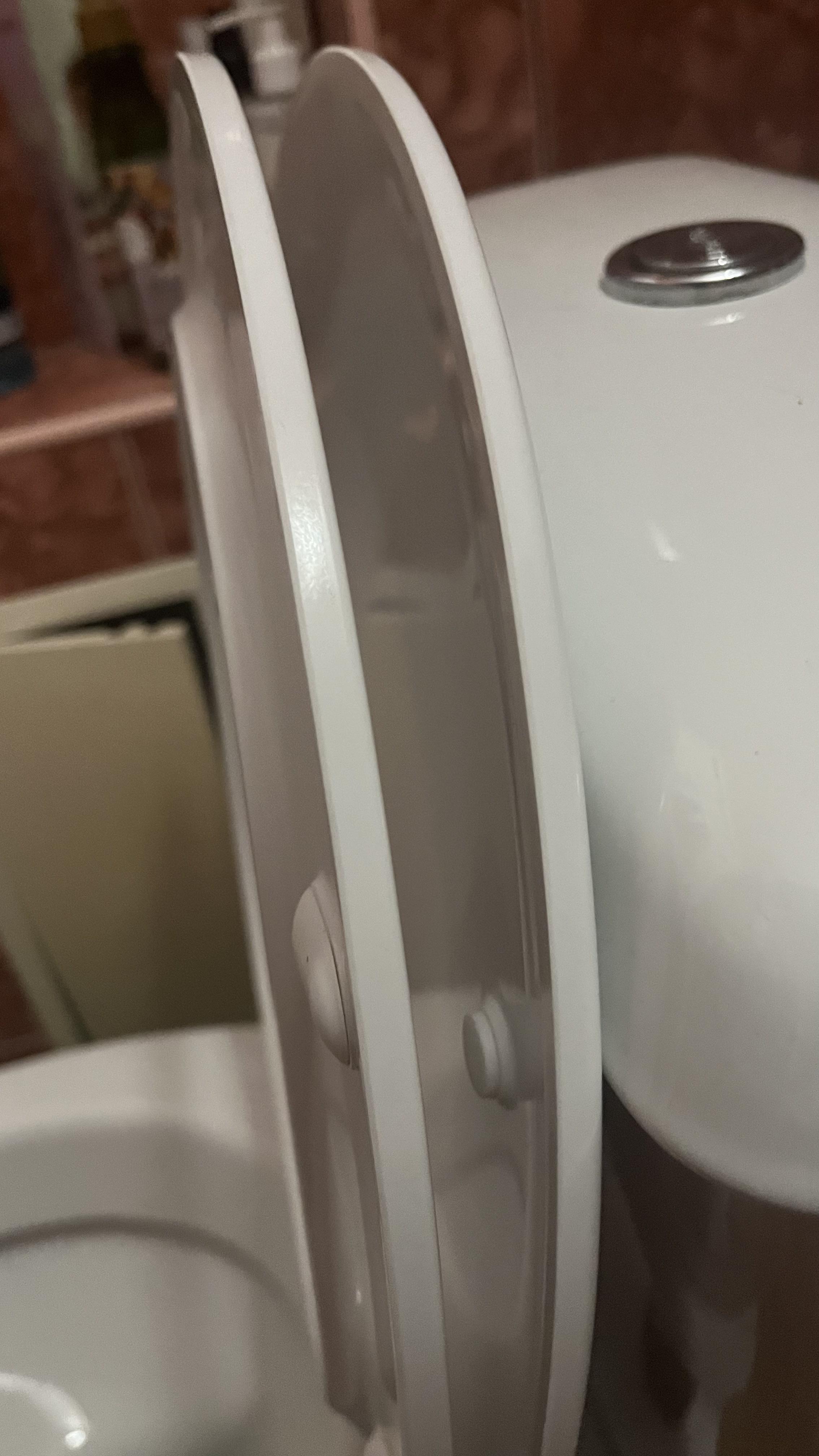 Сиденье для унитаза EGO SOFT CLOSE Quick release 41,5х36 см в реальных условиях использования от покупателя Іван.