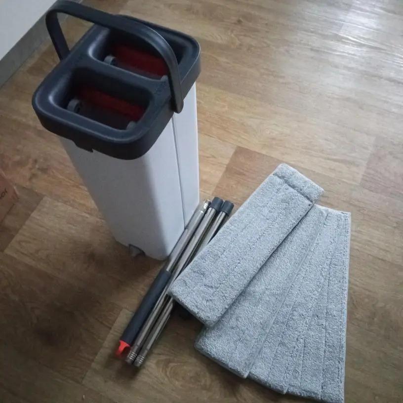 Фото: Набір швабра та відро з віджимом Joybos Z87 (23695015), надіслане користувачем Марія Набір швабра та відро з віджимом Joybos Z87 (23695015) у реальних умовах використання від користувача Марія.