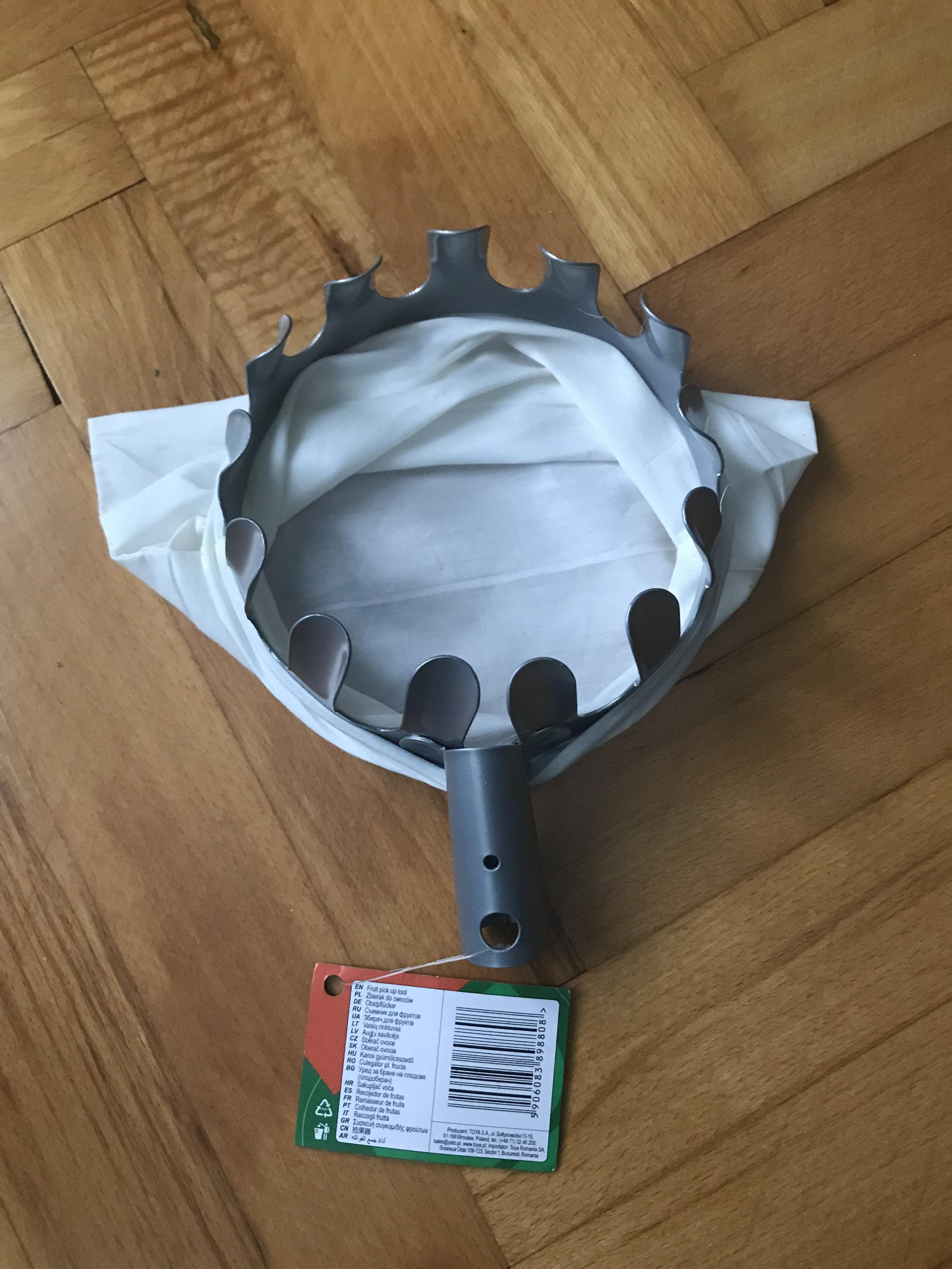 Плодосборник Flo 89880 в реальных условиях использования от пользователя Андрій.