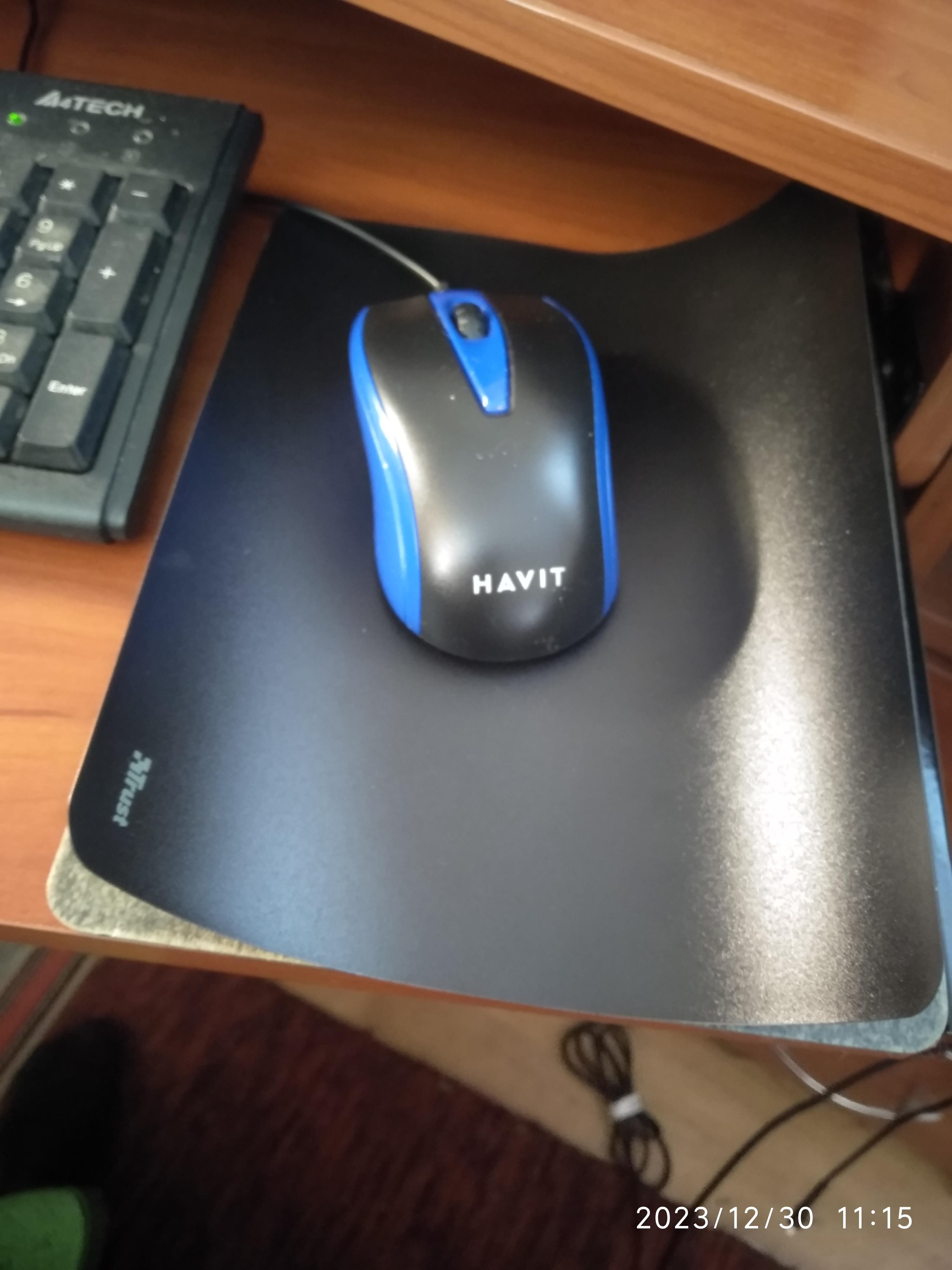 Коврик для мышки Trust Ziva Mouse Pad (21965) в реальных условиях использования от покупателя Владимир.