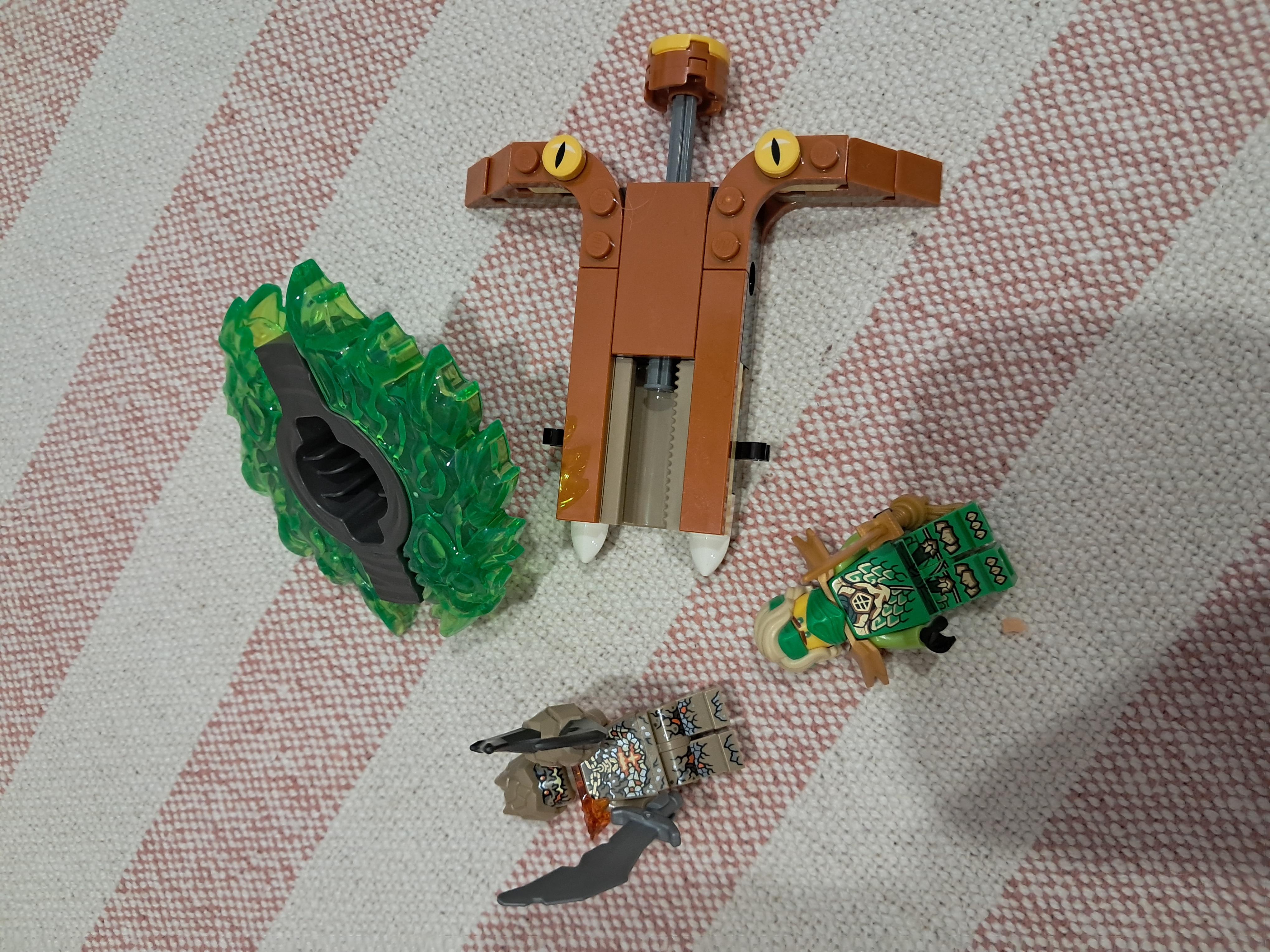 Конструктор LEGO NINJAGO Ллойд против спинера земельного монстра 71850 в реальных условиях использования от пользователя Іванна.