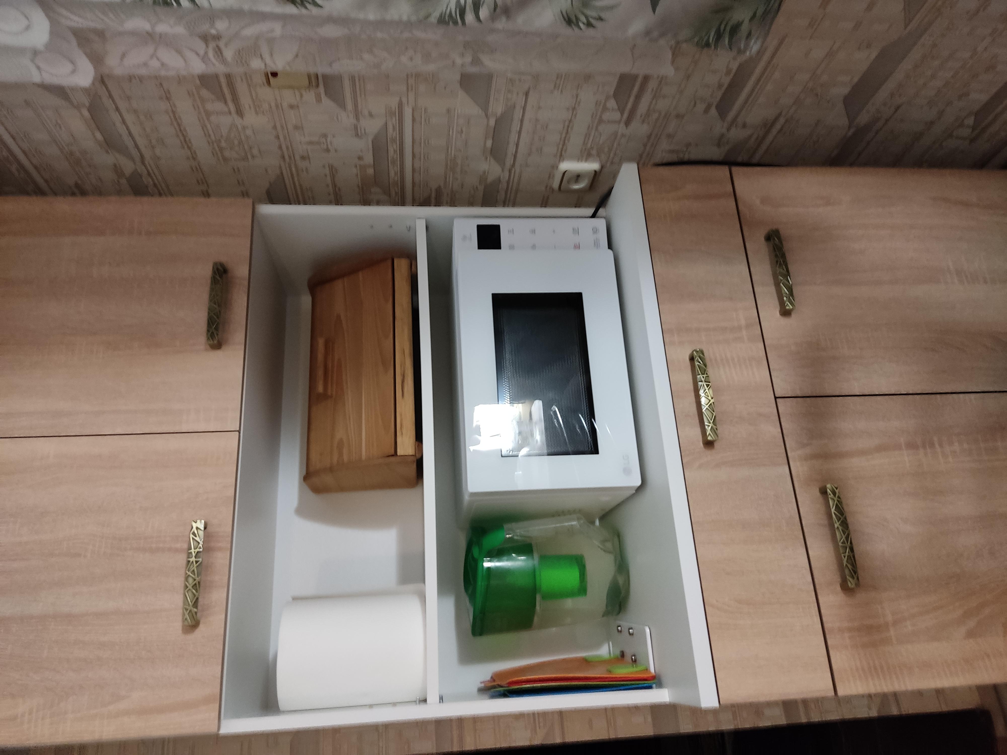 Буфет Грейд Davis 80 белый в реальных условиях использования от покупателя Альбина.