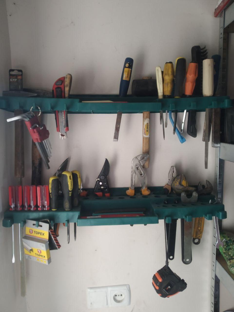 Полиця для ручного інструменту Stark 610*160*60 530075010 у реальних умовах використання від користувача Олександр.