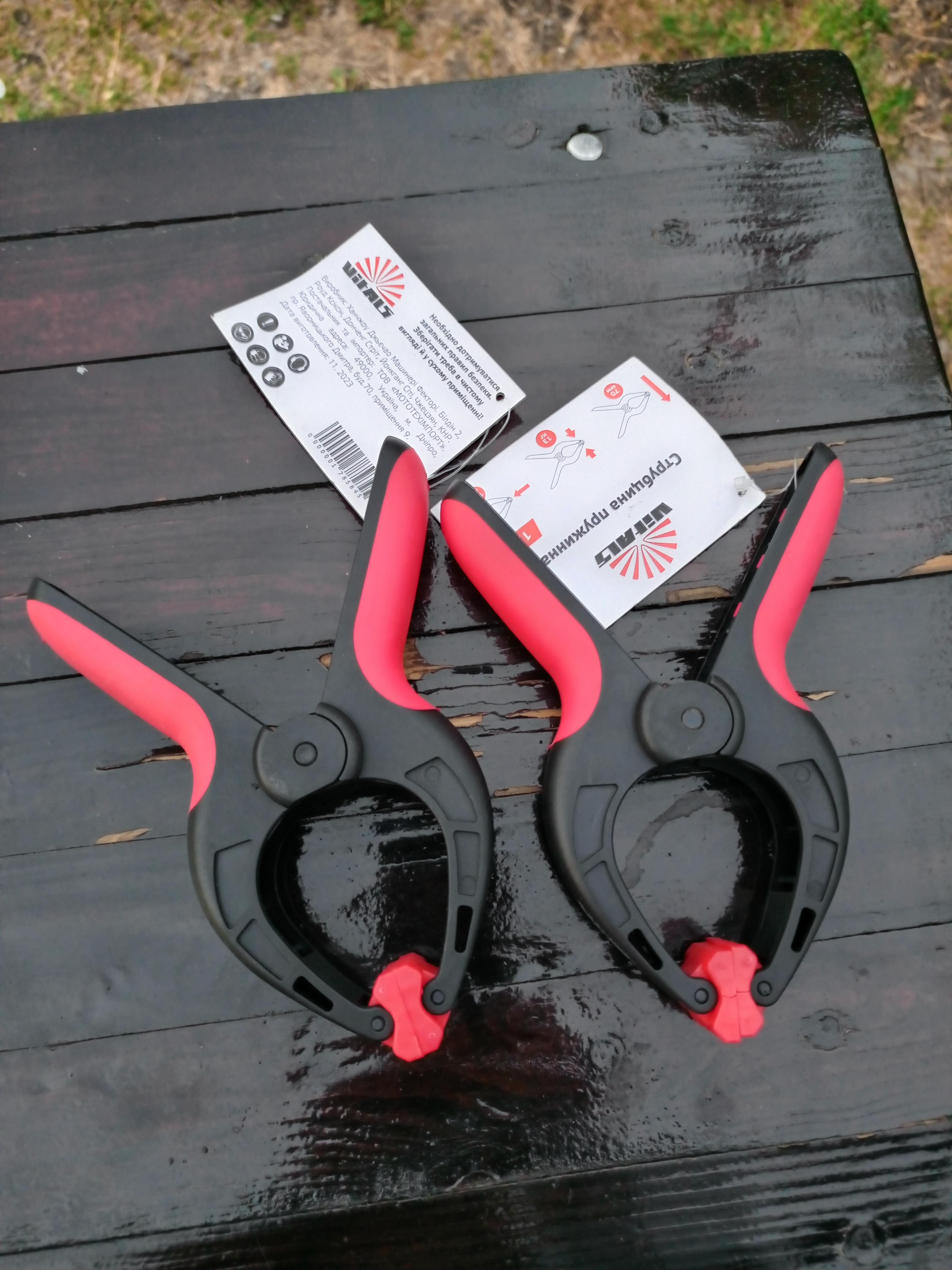 Струбцина Vitals 178584 у реальних умовах використання від покупця Олександр.