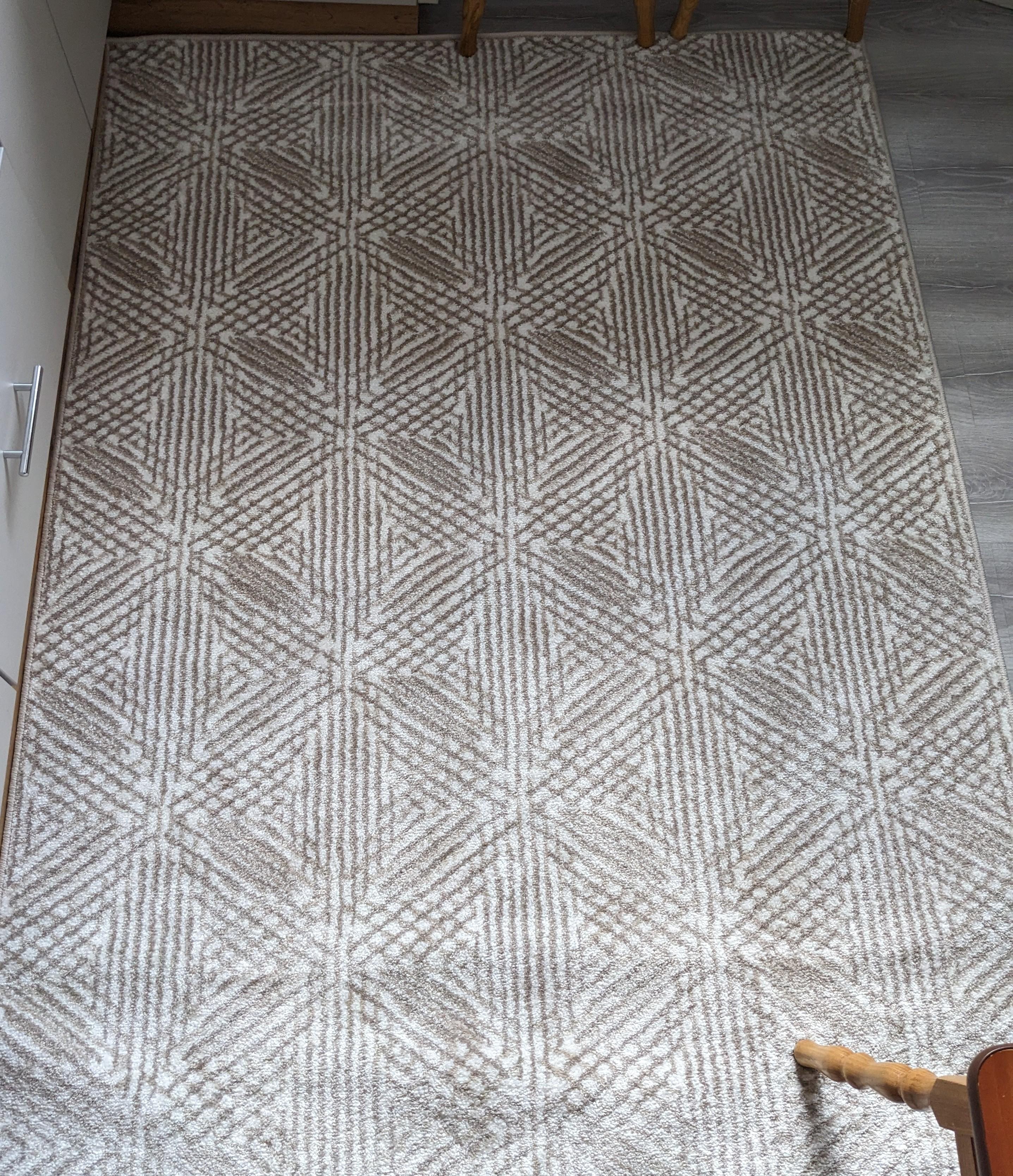 Ковер Karat Carpet Pixel 2x3 м( Lavish) СТОК в реальных условиях использования от пользователя Аліна.