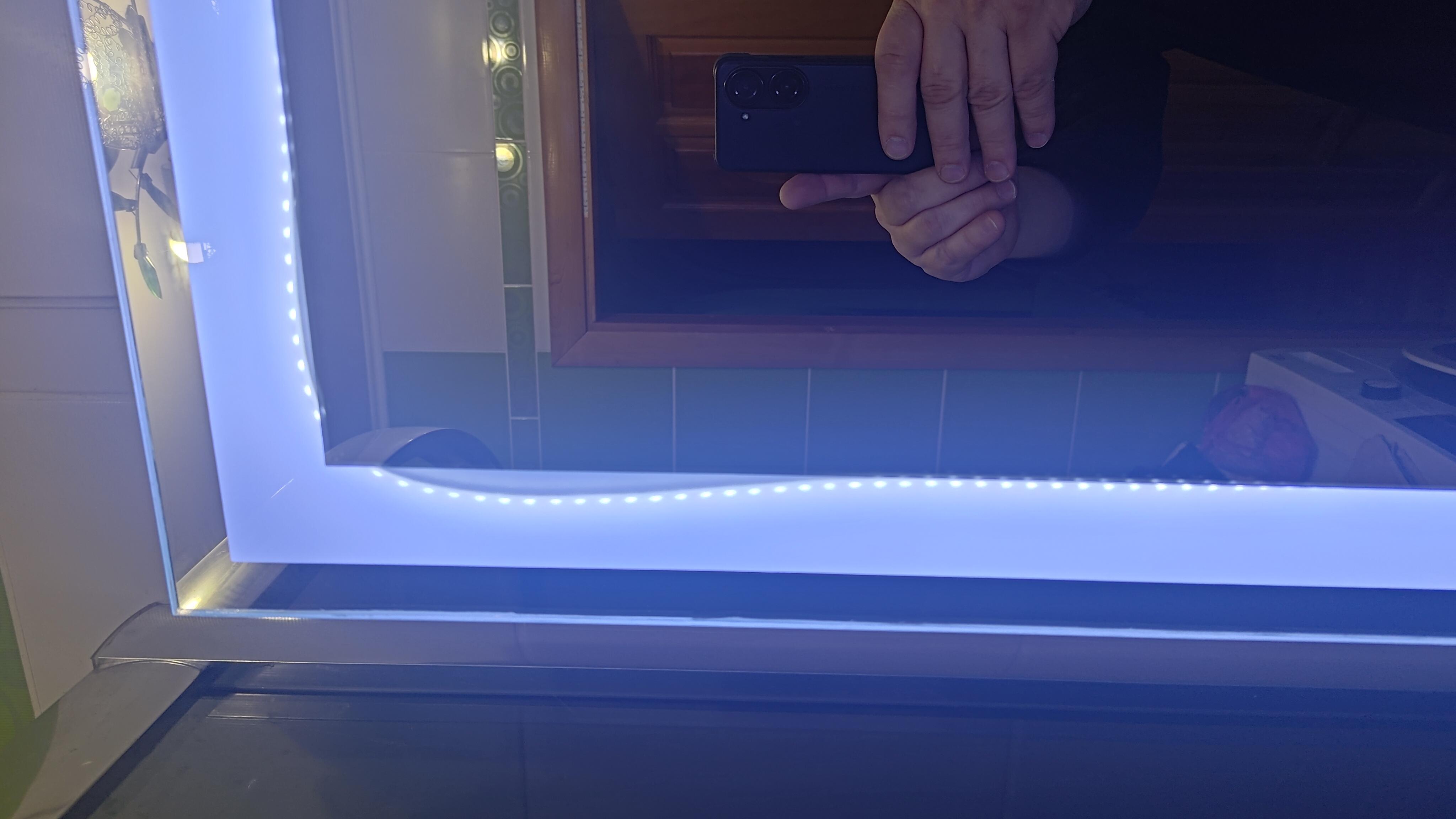 Зеркальный шкаф MIRATER левосторонний с LED-подсветкой 50 см (8187) в реальных условиях использования от покупателя Ігор.