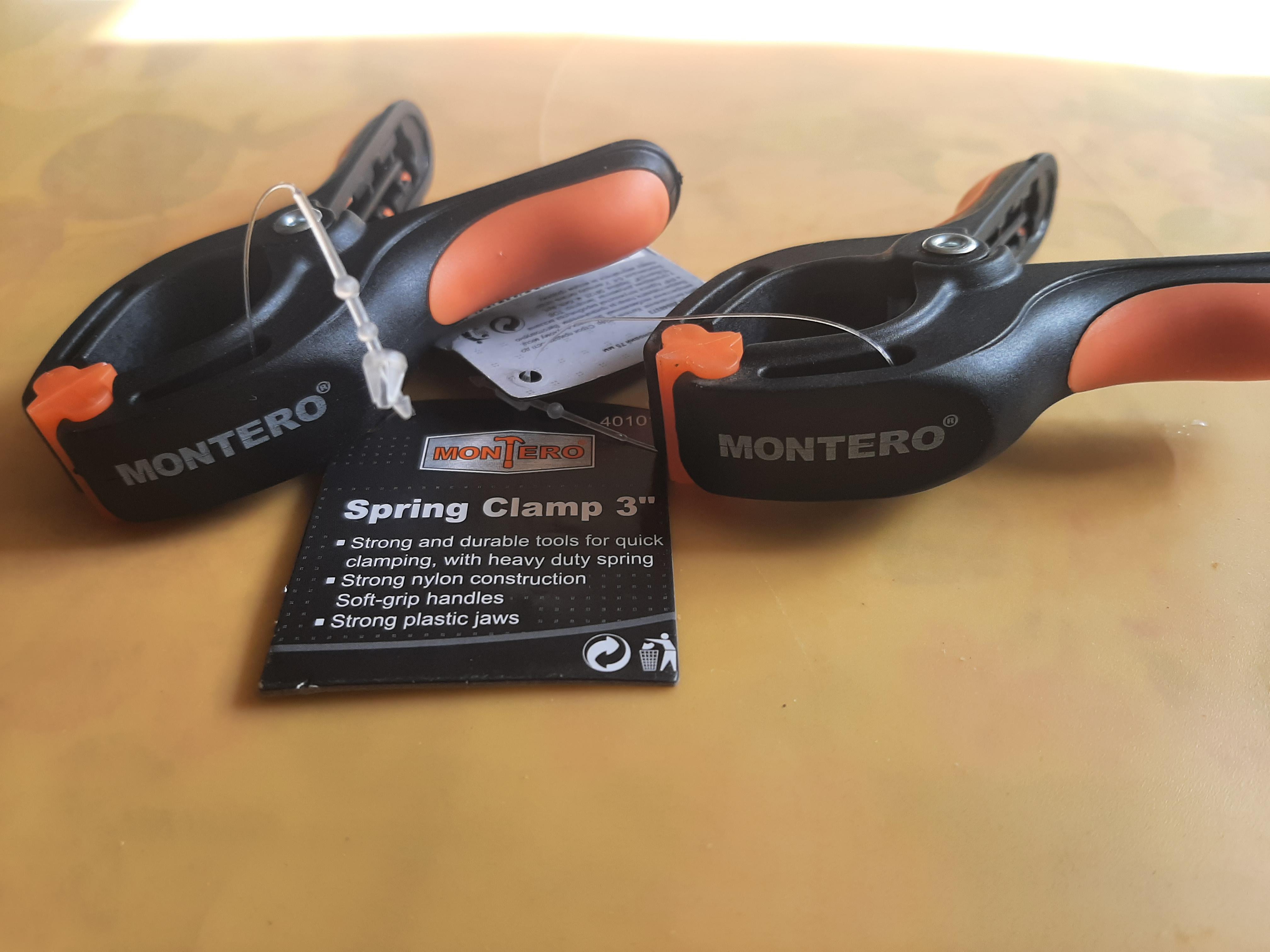 Зажим Montero 40101 в реальных условиях использования от покупателя Сергей.