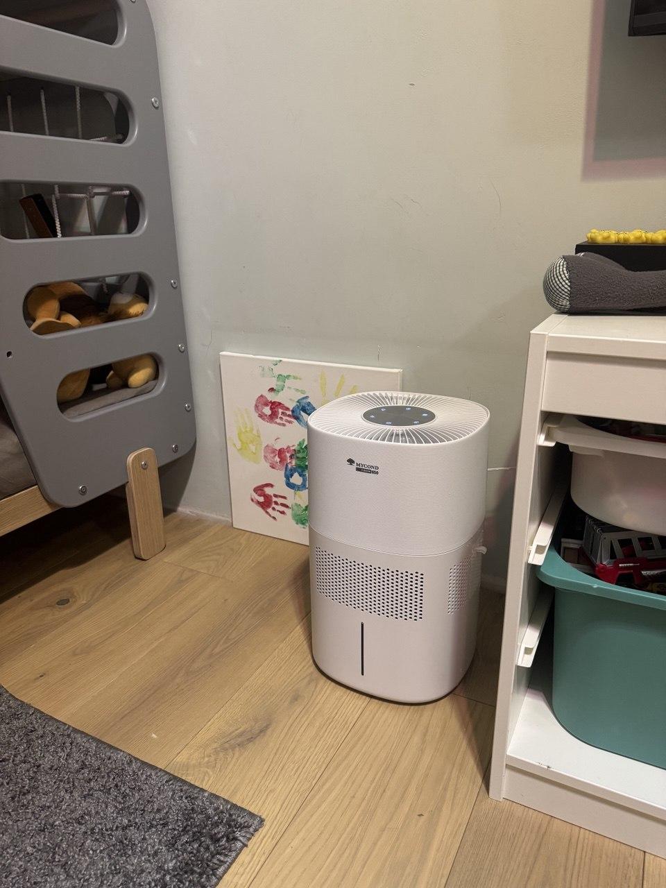 Увлажнитель воздуха Mycond H:BLOOM 650 в реальных условиях использования от пользователя Ольга.