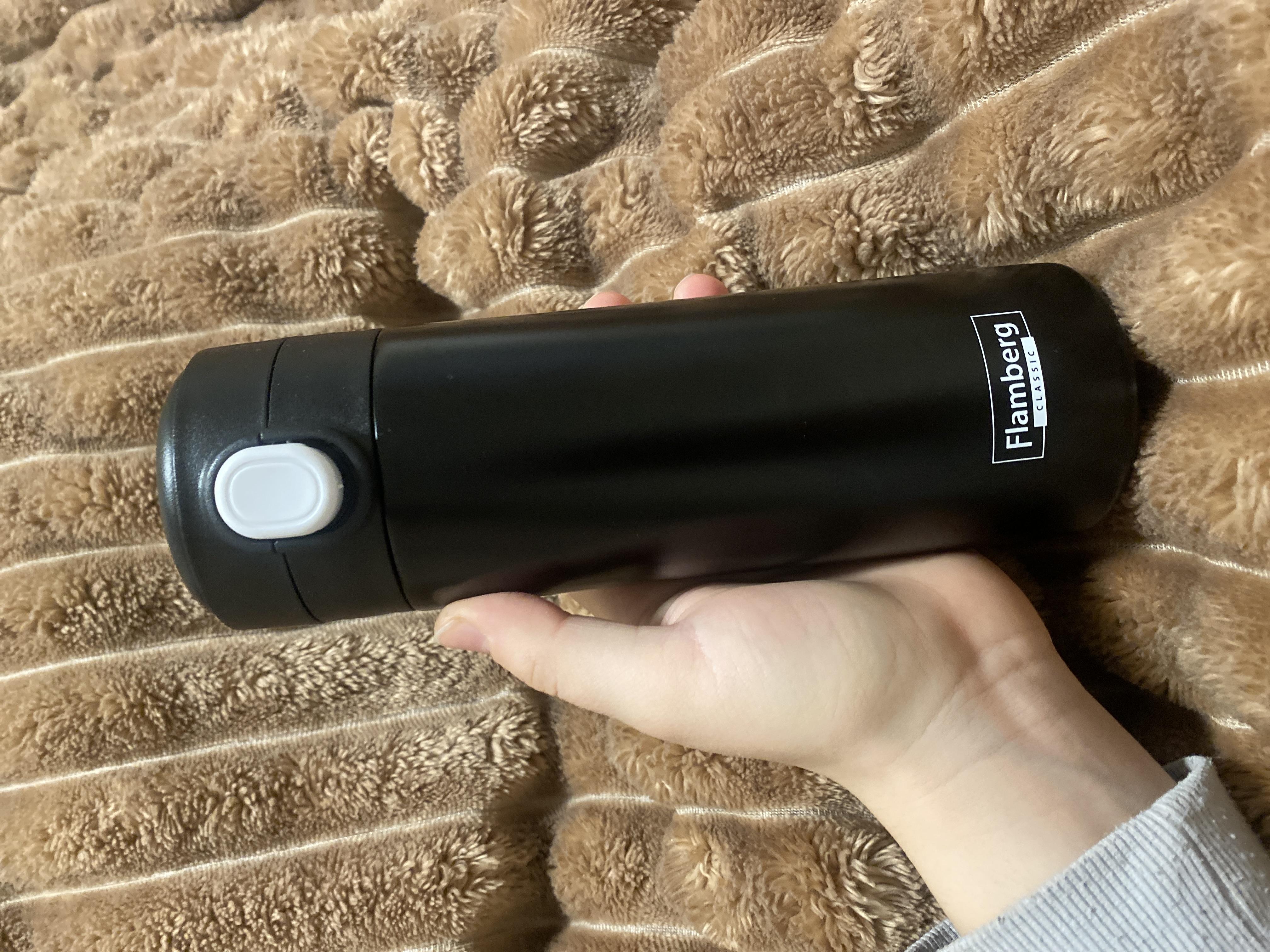 Термочашка Flamberg Mono 350 мл белый в реальных условиях использования от покупателя Каміла.