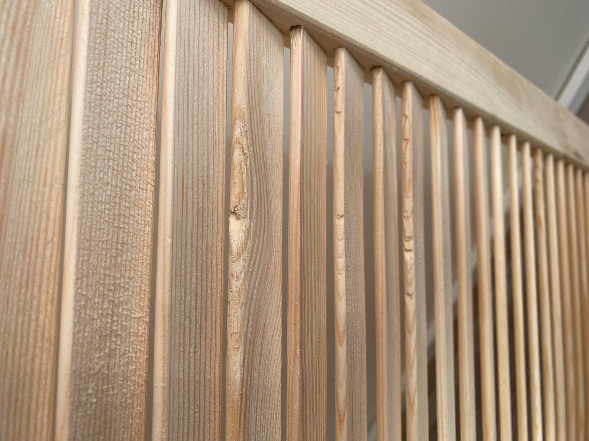 Жалюзийная дверца деревянная 2109х594 мм (11932636) в реальных условиях использования от покупателя Юрій.