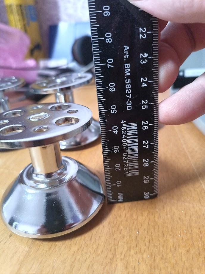Меблева ніжка DC DA 14/40 G2 хром у реальних умовах використання від покупця Николай.