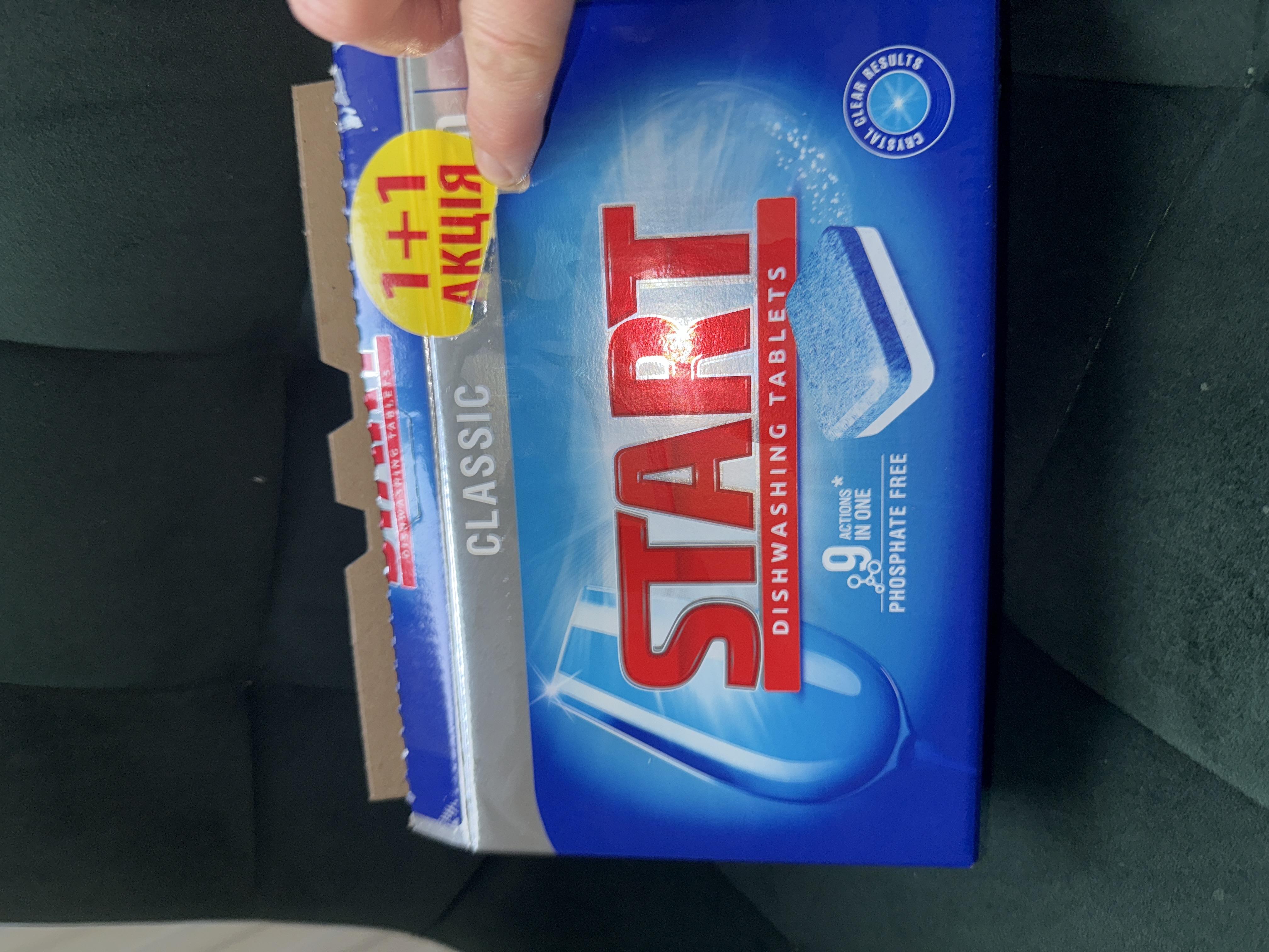 Таблетки для посудомоечных машин START Classic 60 шт. в реальных условиях использования от пользователя Ольга.