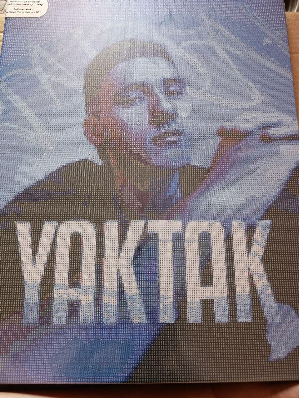 Алмазна мозаїка YAKTAK Не мовчи 40x50 см Brushme у реальних умовах використання від покупця Стася.