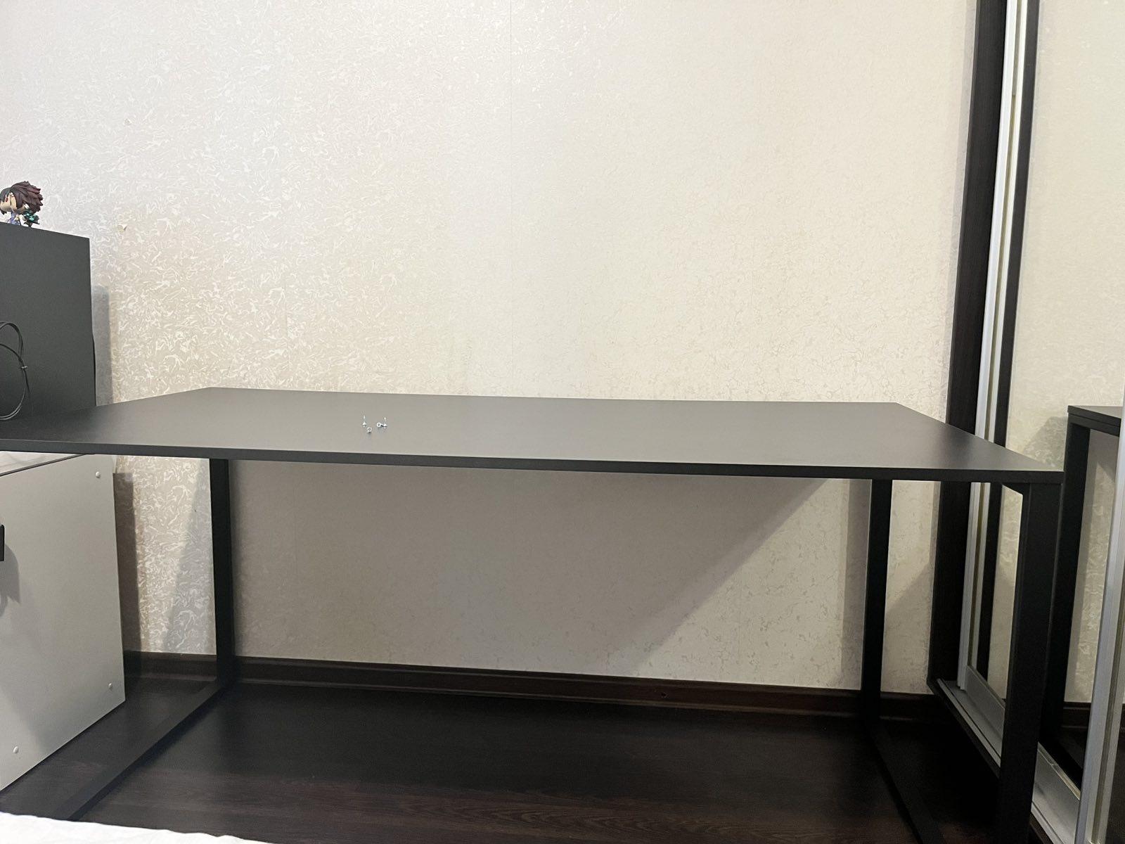 Фото: Обеденный стол в стиле лофт Серия 1 1600х800х16 мм Дуб крафт белый (13286301), отправлено пользователем Юлія Обеденный стол в стиле лофт Серия 1 1600х800х16 мм Дуб крафт белый (13286301) в реальных условиях использования от пользователя Юлія.