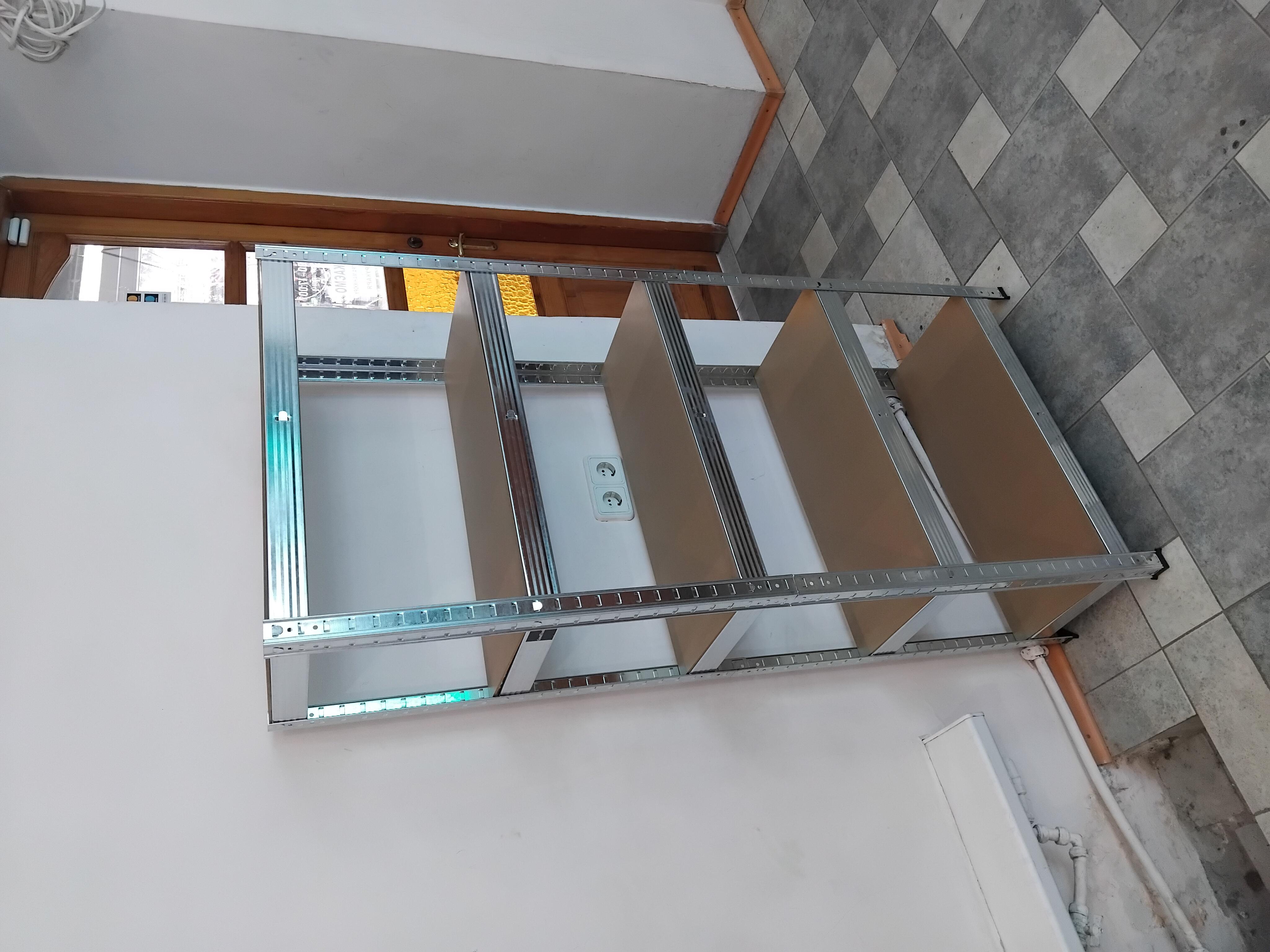 Стеллаж металлический Siker GoodTool G7030 5 полок 150х70х30 см (3433) в реальных условиях использования от покупателя Максим.