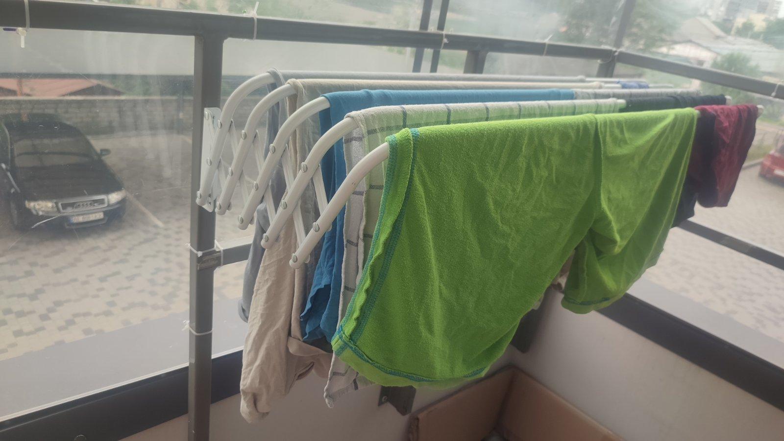 Сушилка для белья CASA SI пристенная TowelFlex 5 м в реальных условиях использования от покупателя Любов.