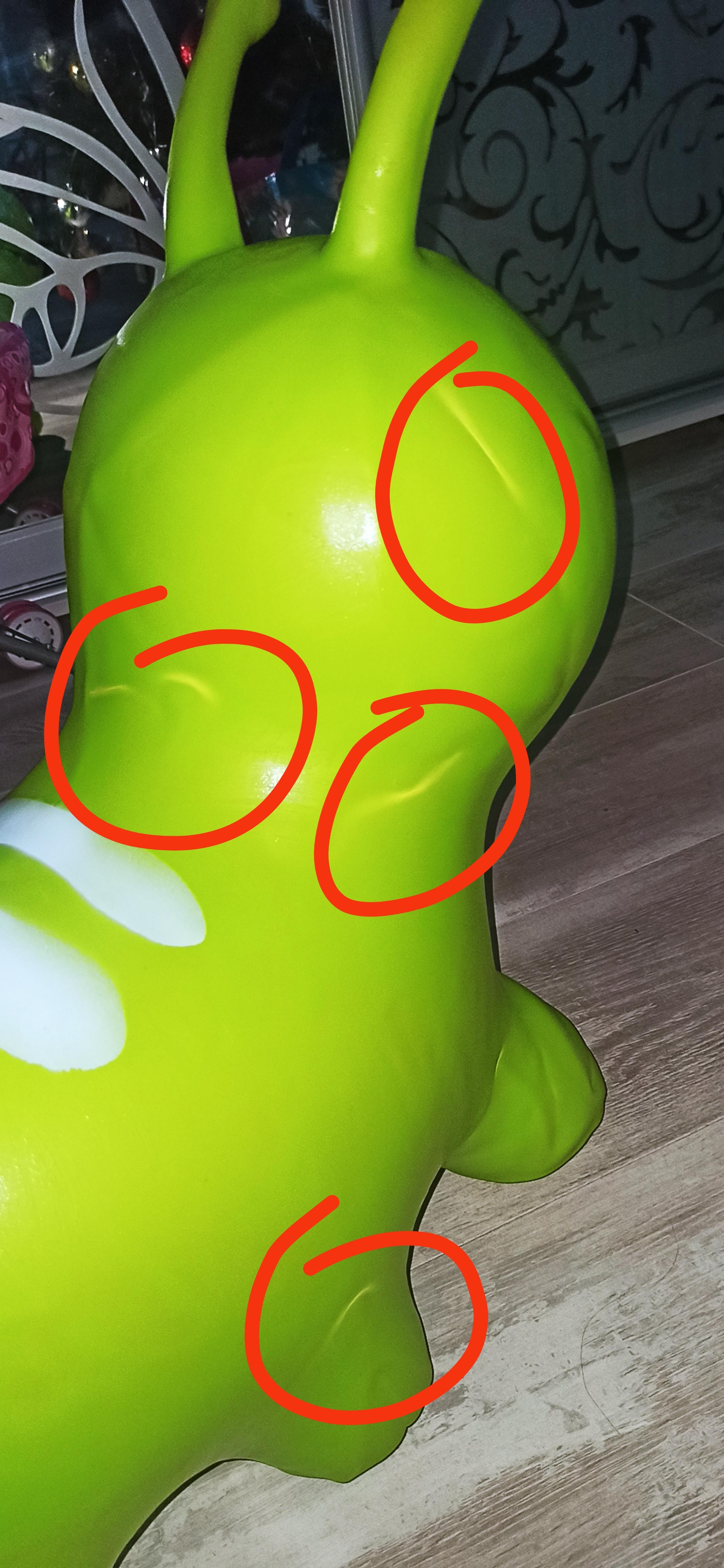 Попрыгунчик Гусеница RB2311 в реальных условиях использования от покупателя Ірина.