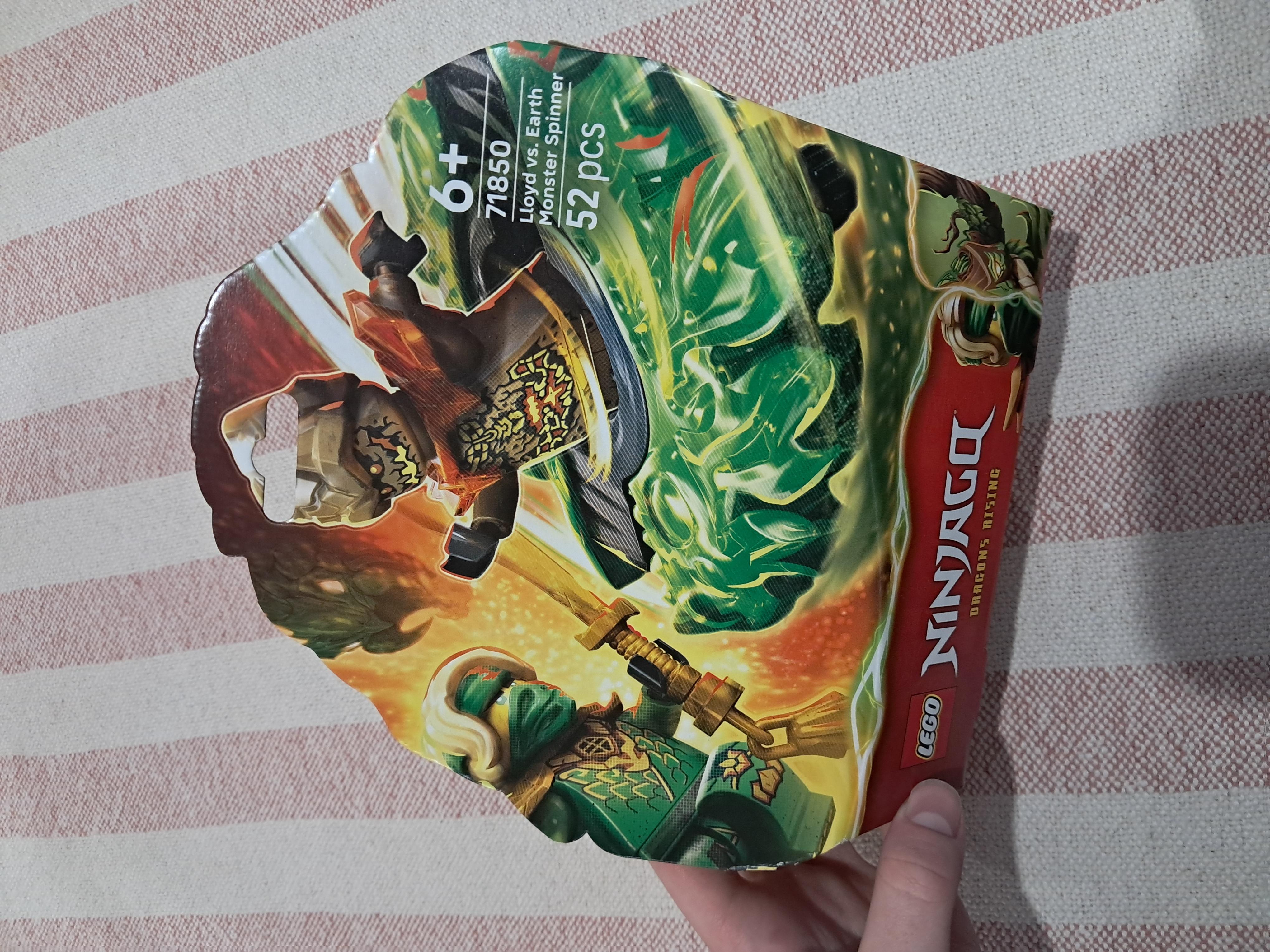 Конструктор LEGO NINJAGO Ллойд против спинера земельного монстра 71850 в реальных условиях использования от пользователя Іванна.