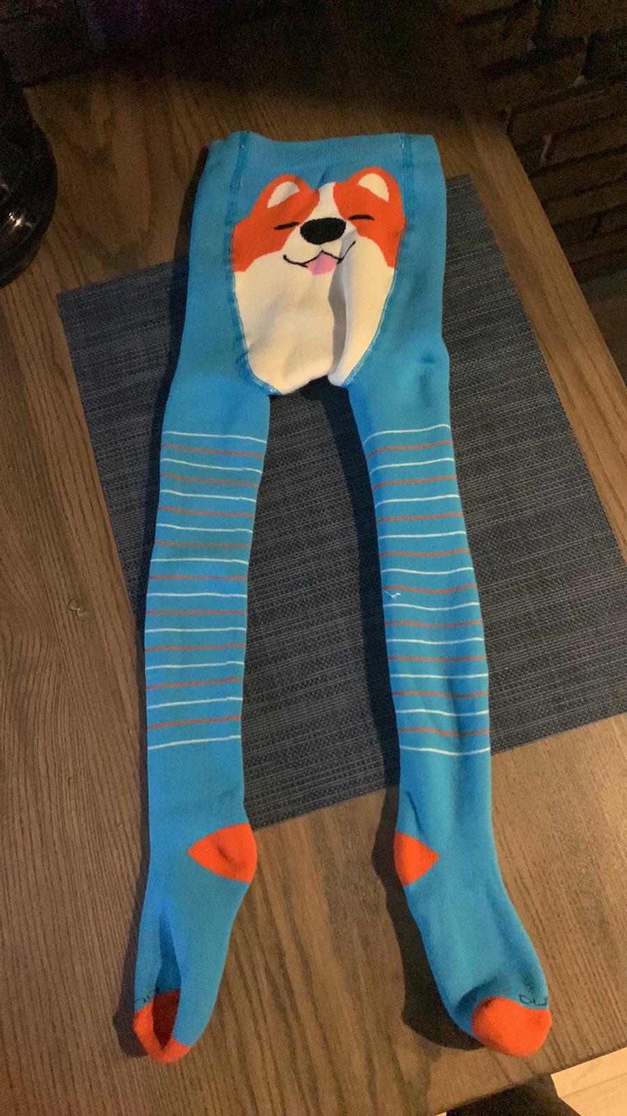 Колготки дитячі унісекс Duna новорічні 4941 р.86-92 бірюзовий у реальних умовах використання від користувача Віта.