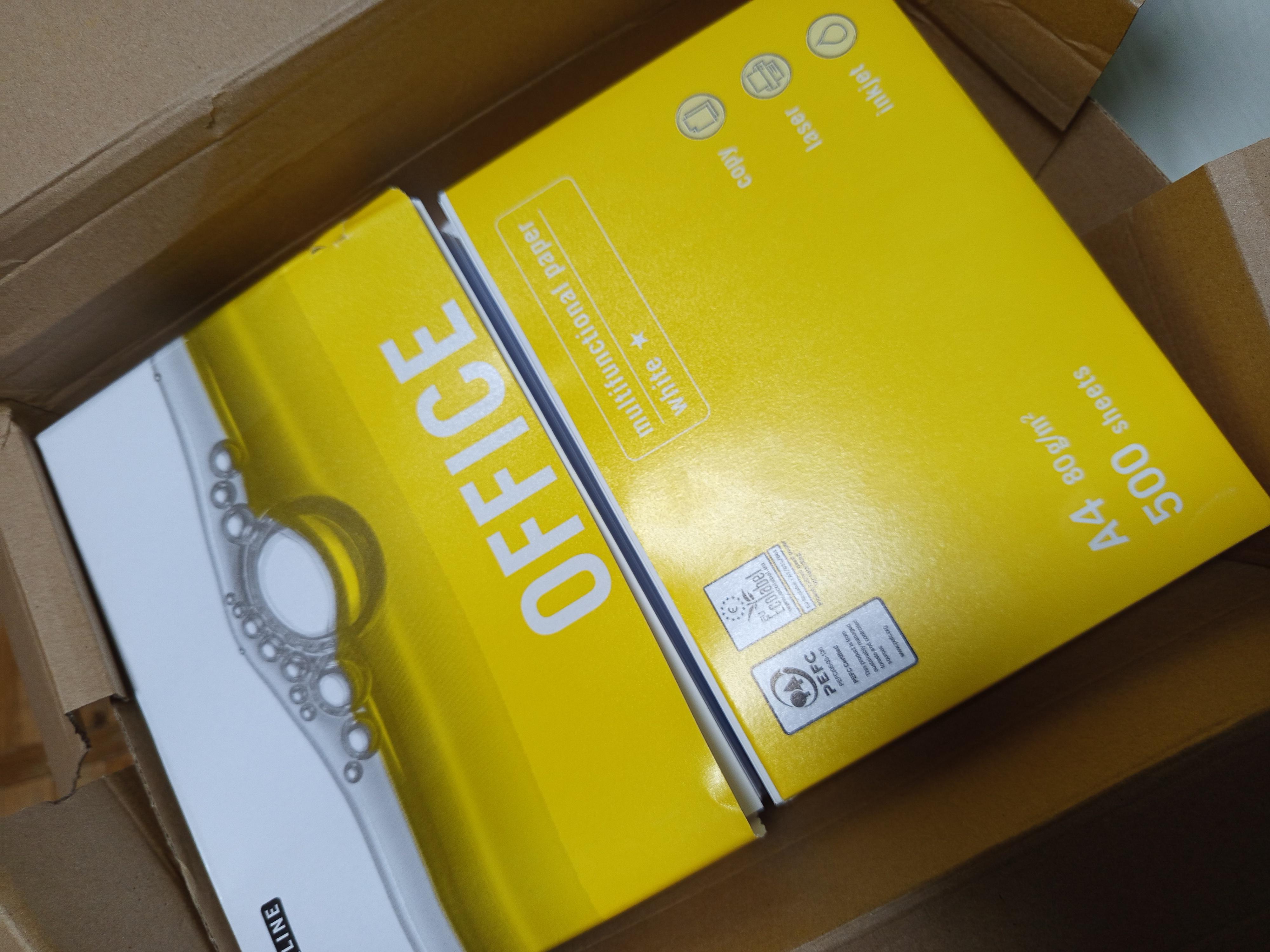 Бумага офисная Crystal А5 80г/м2 500 листов (21540448) в реальных условиях использования от пользователя Аліна.