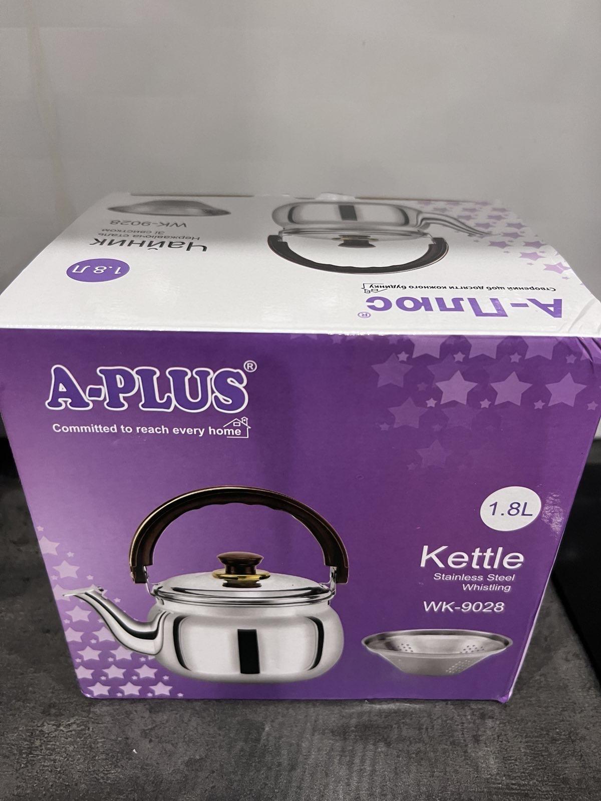 Чайник A-Plus 1,8 л (9028) в реальных условиях использования от пользователя Світлана.