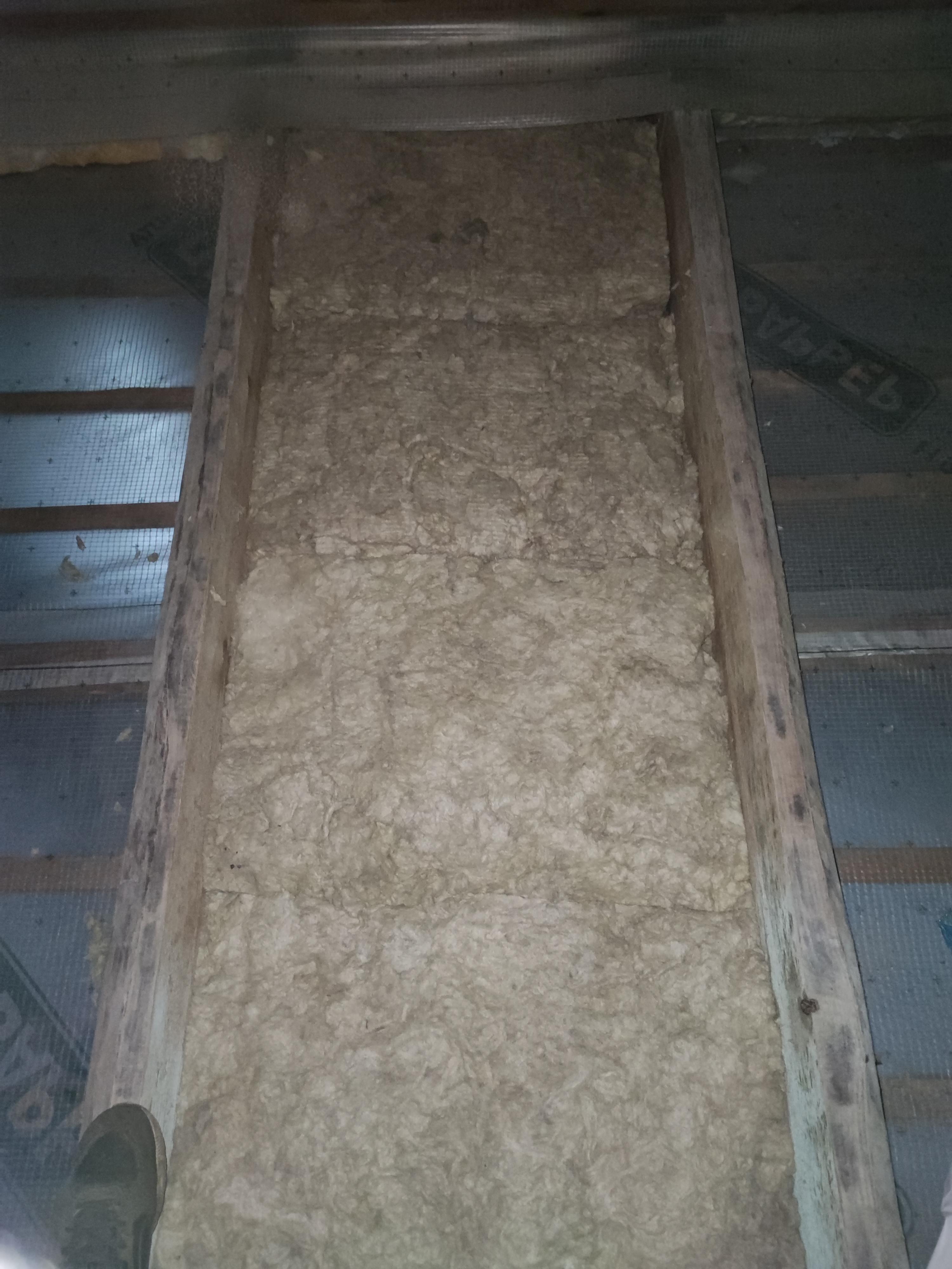 Базальтова вата BauGut Universell THERMOWOOL LIGHT EXTRA 30 100 мм 2,88 кв.м у реальних умовах використання від покупця Євген.