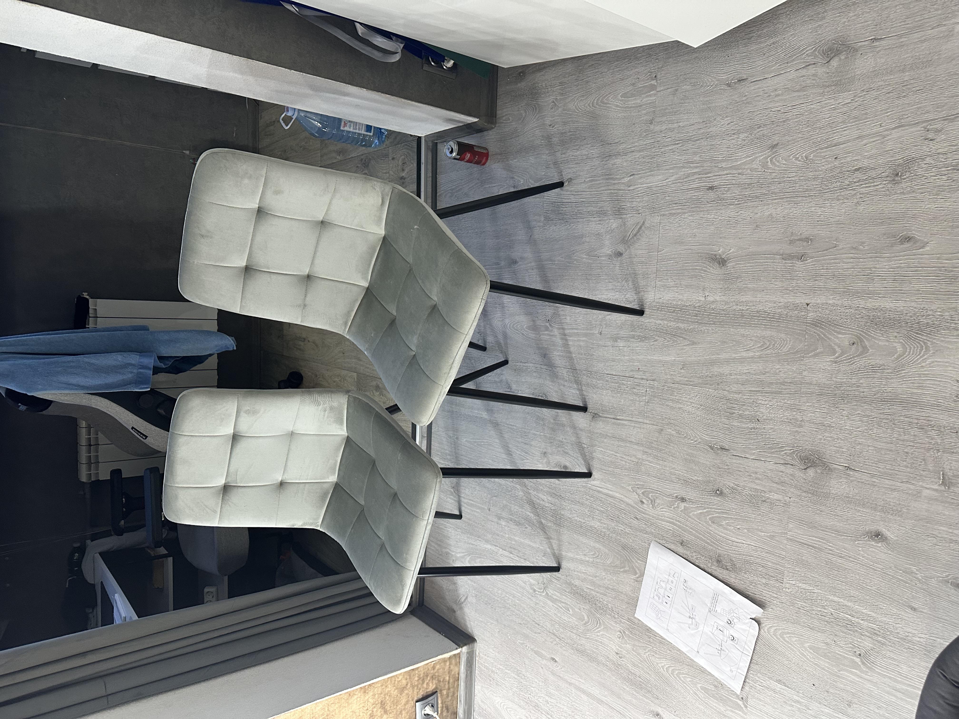 Стул Fly FS1 Grey-40 серый / черный в реальных условиях использования от покупателя Андрей.