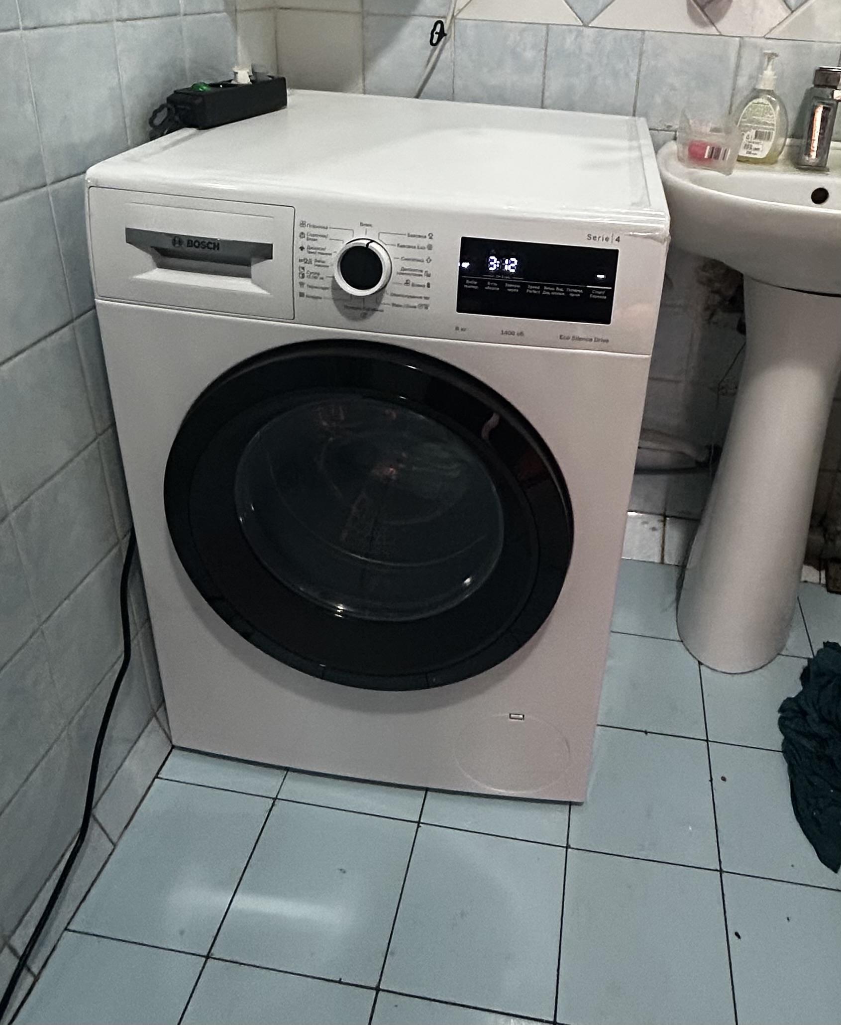 Стиральная машина Bosch Serie 4 WAN28280UA в реальных условиях использования от покупателя Наталия.