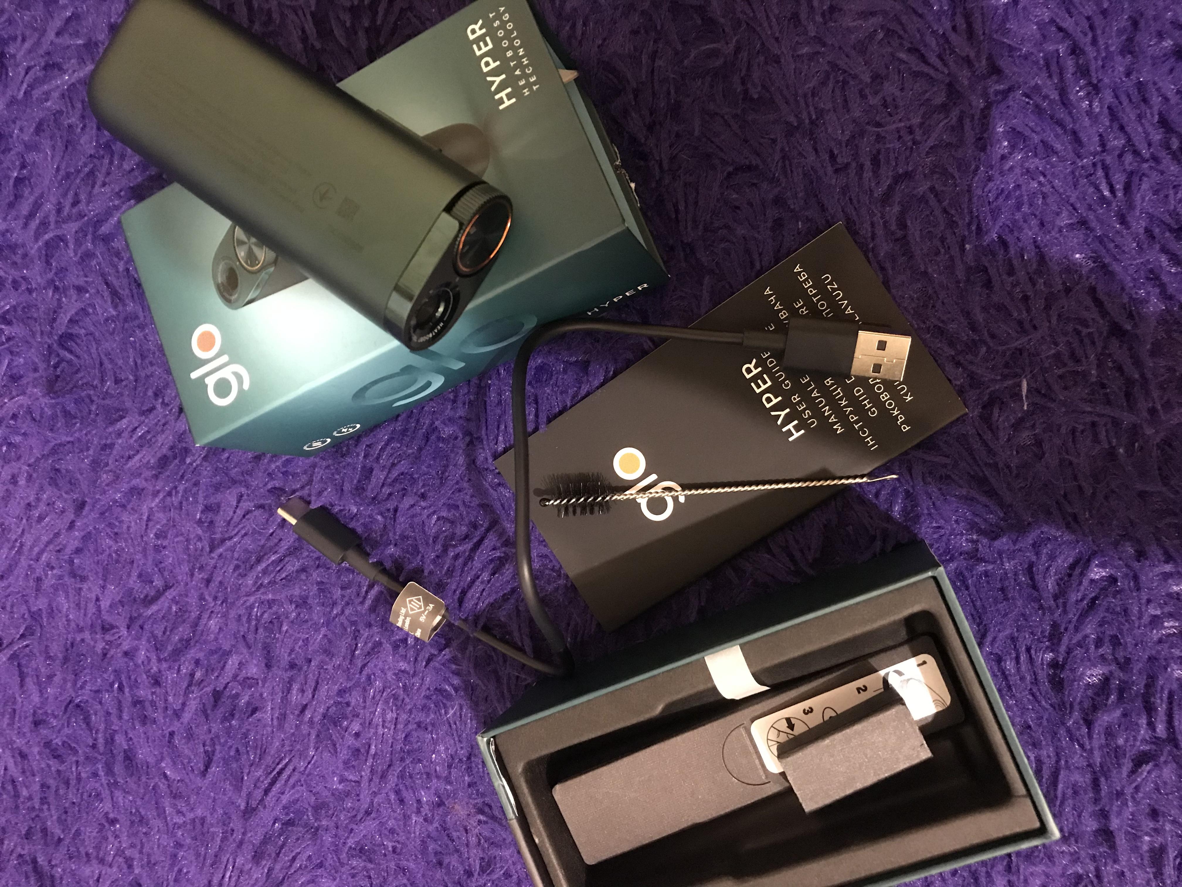 Система нагрівання тютюну GLO Hyper Гло для демі стіков Смарагдовий (27838021) у реальних умовах використання від покупця Katy.