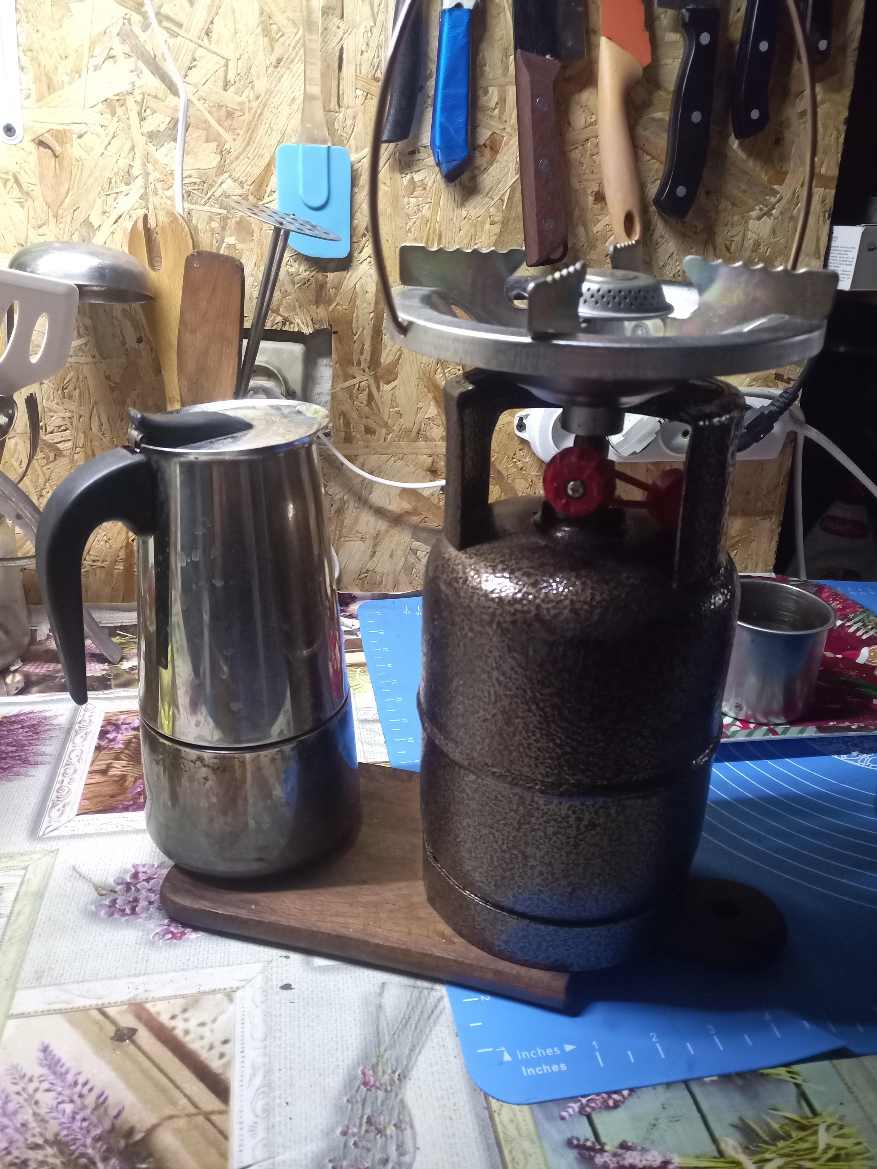 Горелка усиленная с газовым баллоном 2 л (a1843) в реальных условиях использования от покупателя Андрій.