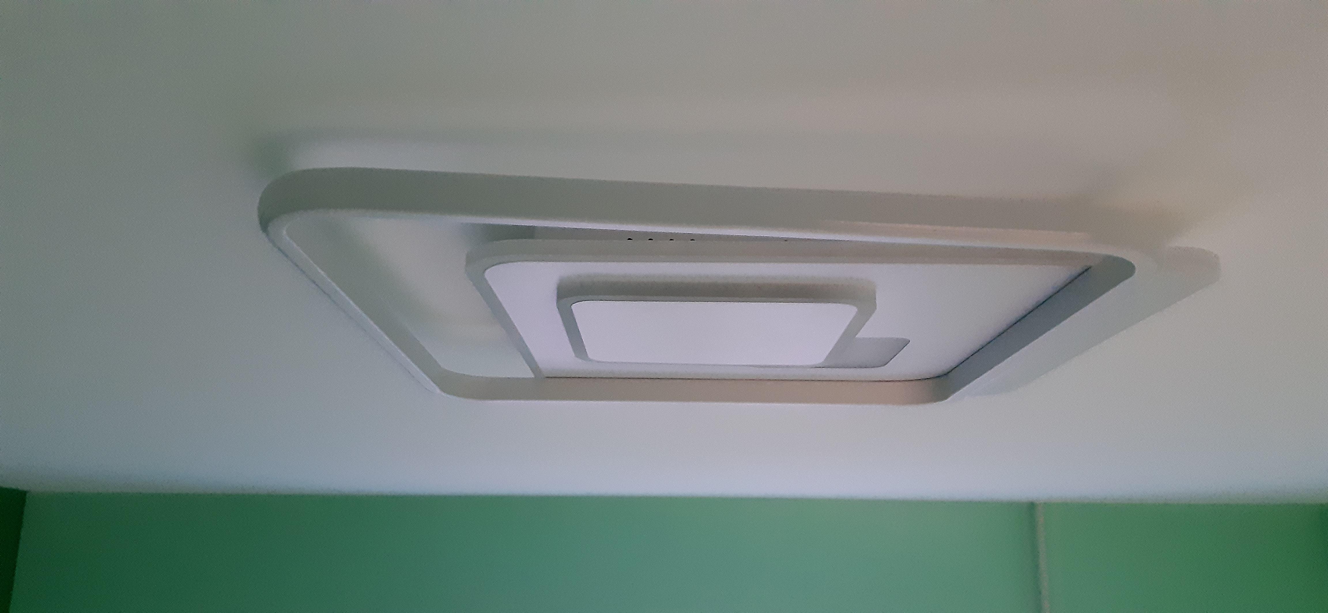 Люстра потолочная LED CONCEPT FORREW S 108 Вт белый в реальных условиях использования от пользователя Владислав.