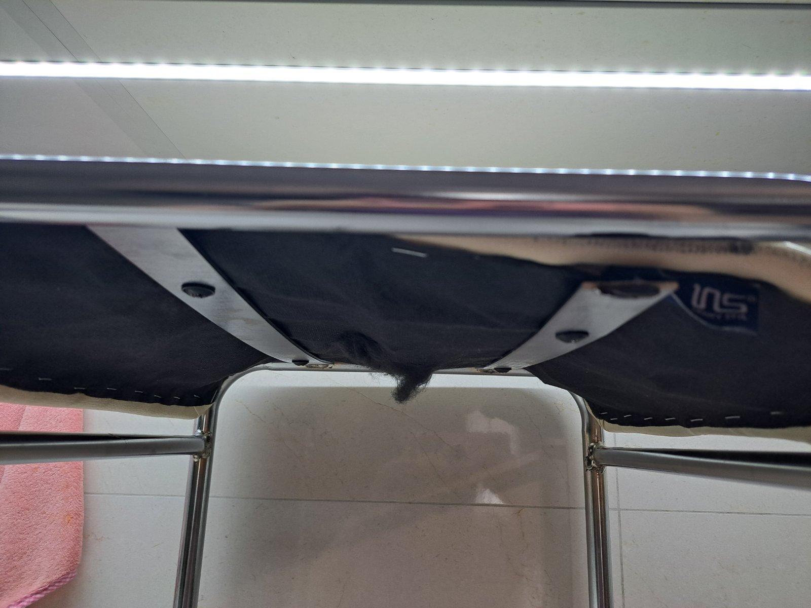 Стул Nowy Styl CADDY chrome (BOX) (CH) V-18 молочный / хром в реальных условиях использования от покупателя Стефанюк.