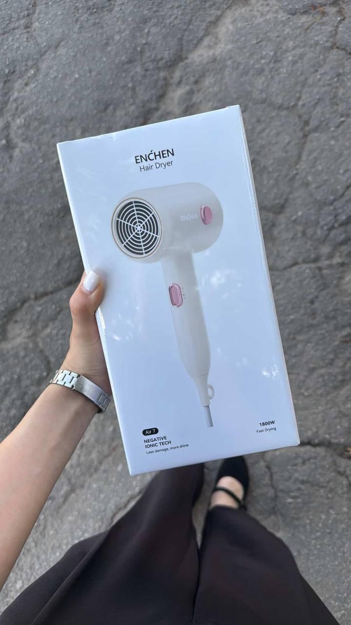 Фен ENCHEN AIR 7 у реальних умовах використання від покупця АНАСТАСІЯ.