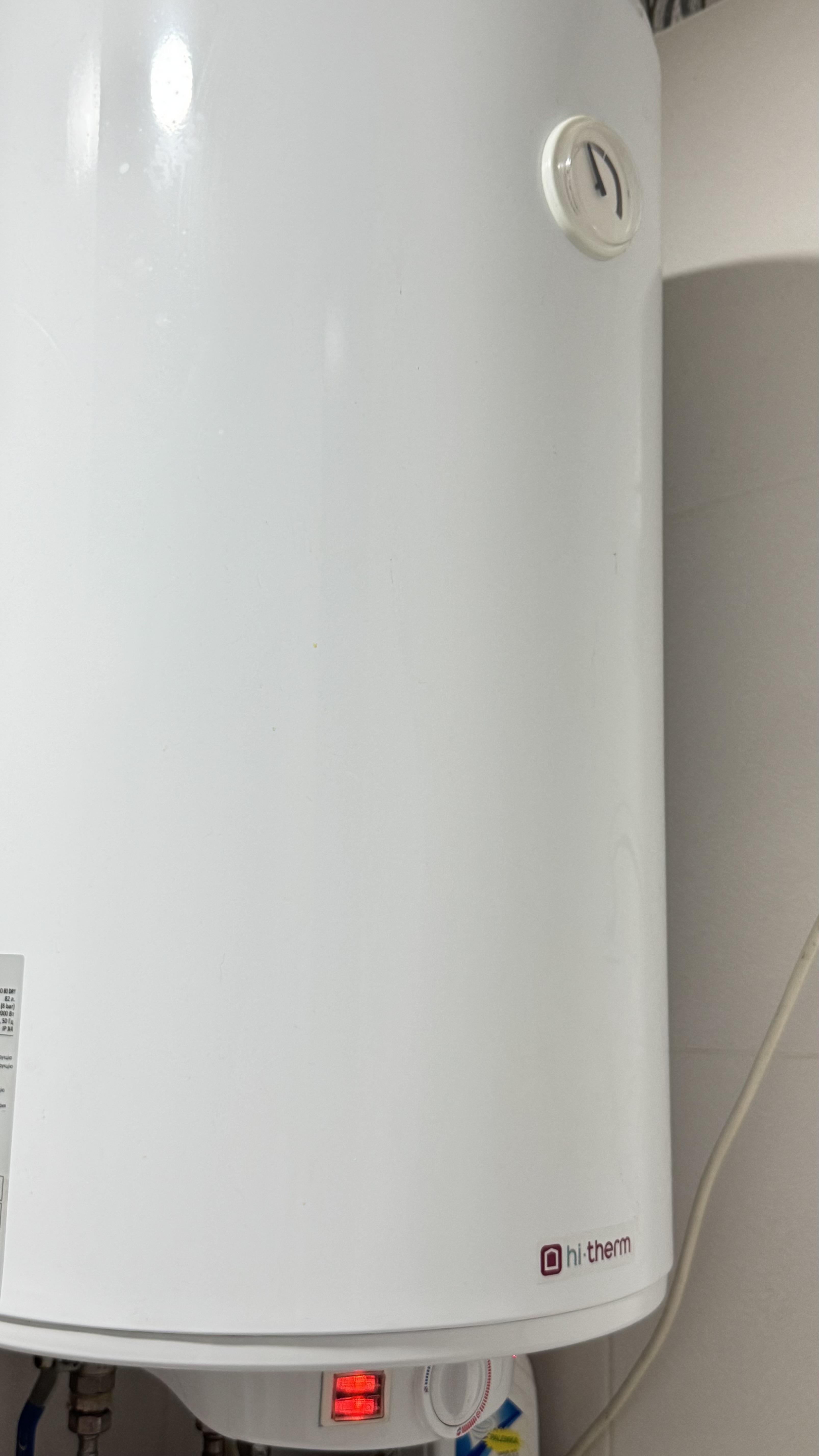 Бойлер Hi-Therm Long Life VBO 80 DRY в реальных условиях использования от пользователя Алла.