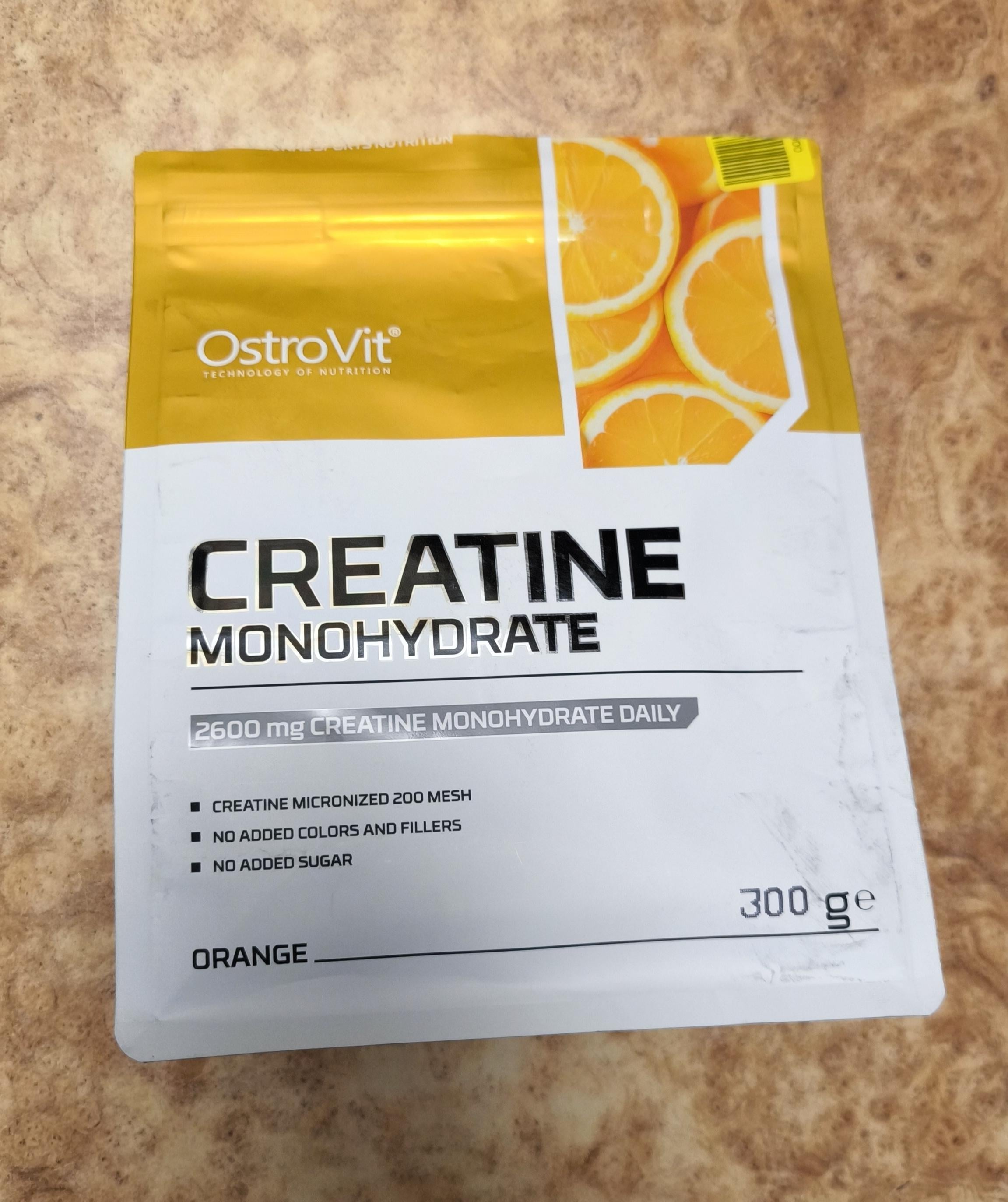 Креатин моногидрат Ostrovit лимон 500 г в реальных условиях использования от покупателя Сергій.